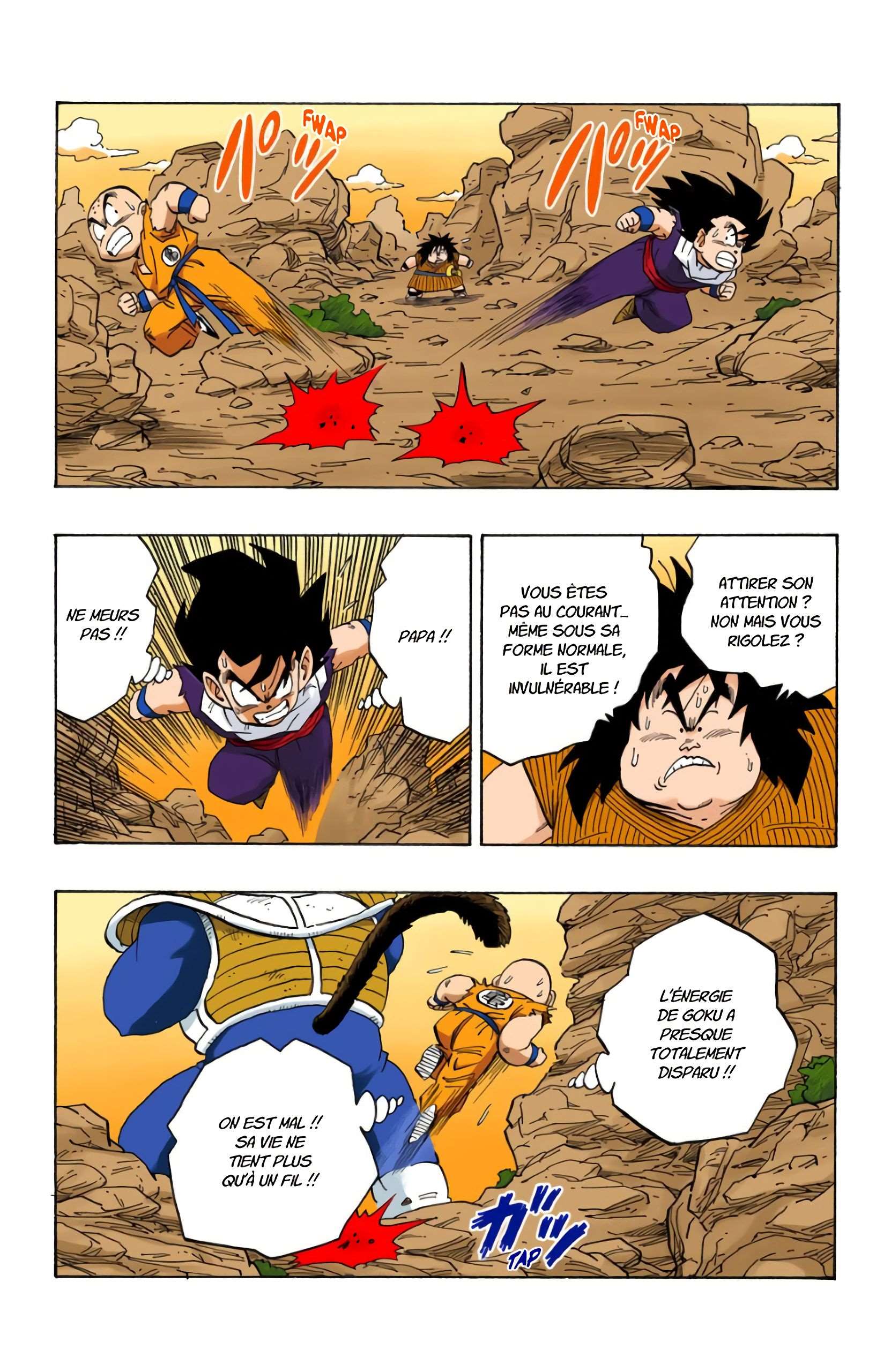 Chapitre 235 — Son Gokû n'a plus qu'un souffle de vie !! — page 7