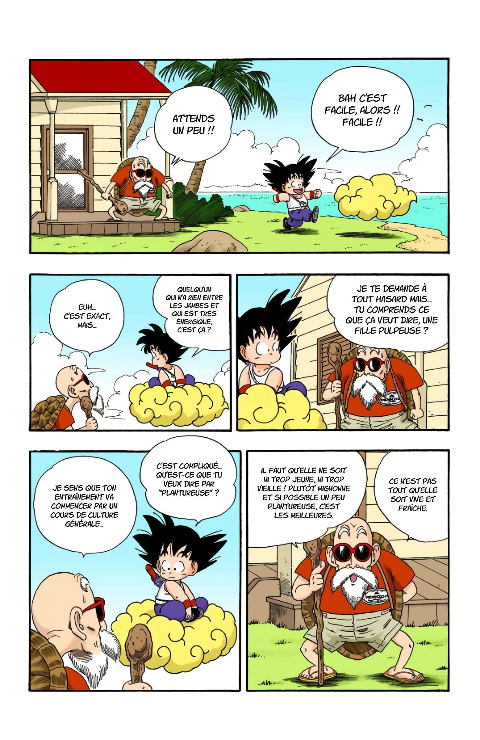 Chapitre 24 — L'entraînement de Kamé Sennin — page 12
