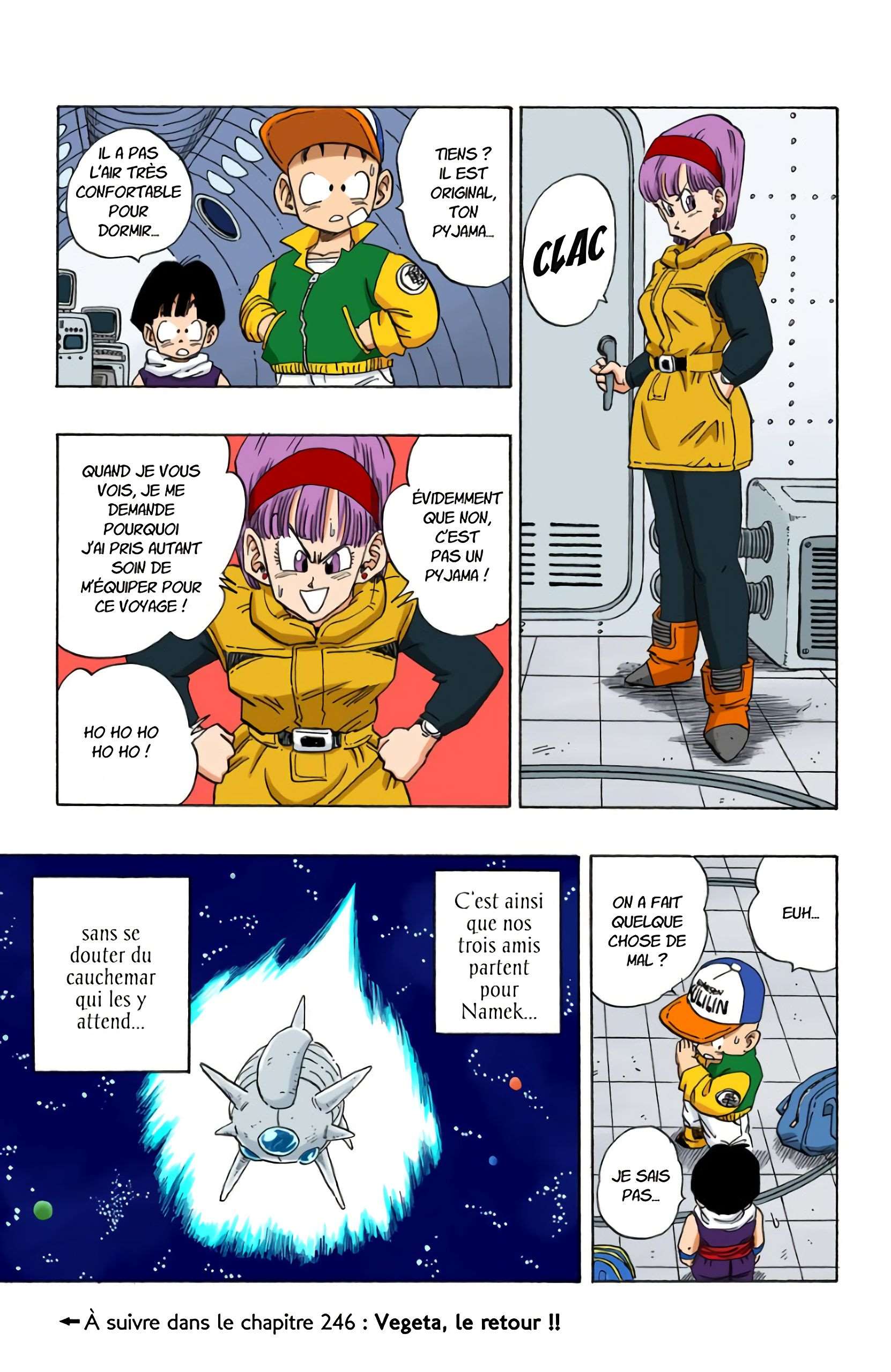 Chapitre 245 — Décollage immédiat, direction Namek ! — page 15