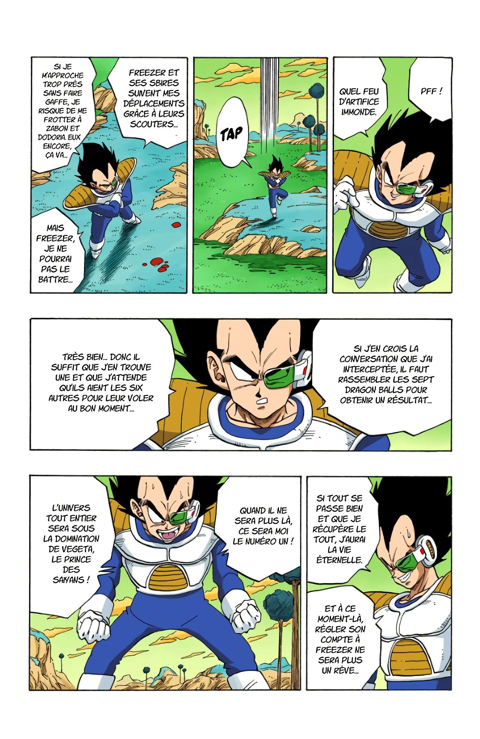 Chapitre 249 — Les super pouvoirs de Végéta — page 12