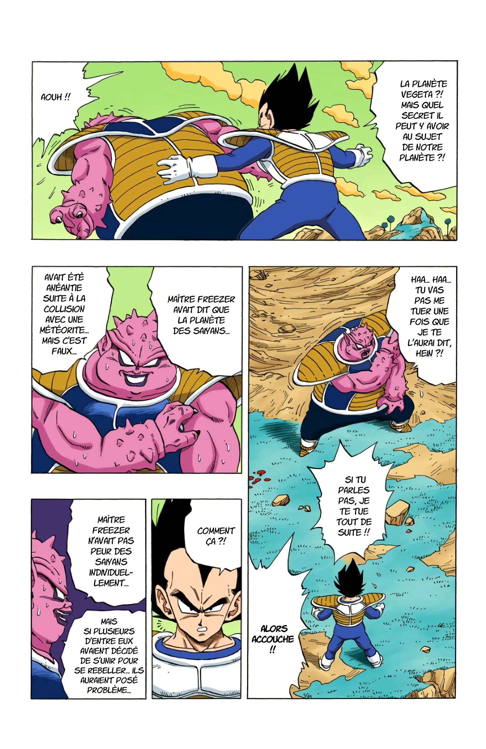 Chapitre 257 — Dodoria mort de peur — page 14