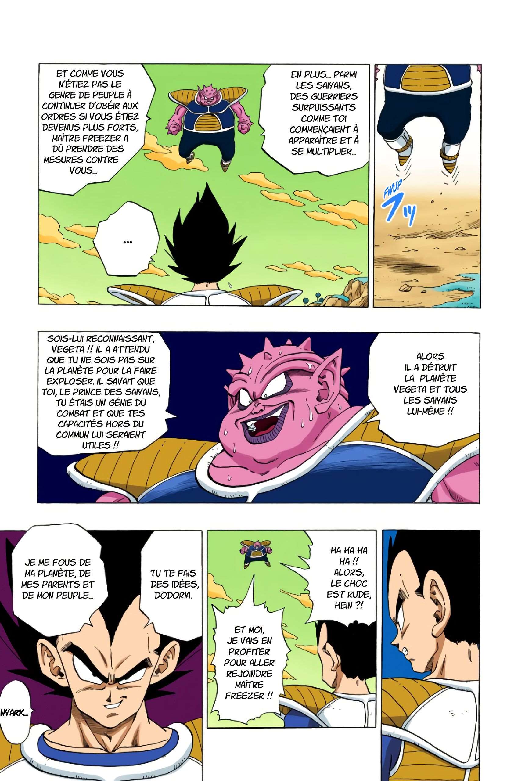 Chapitre 257 — Dodoria mort de peur — page 15