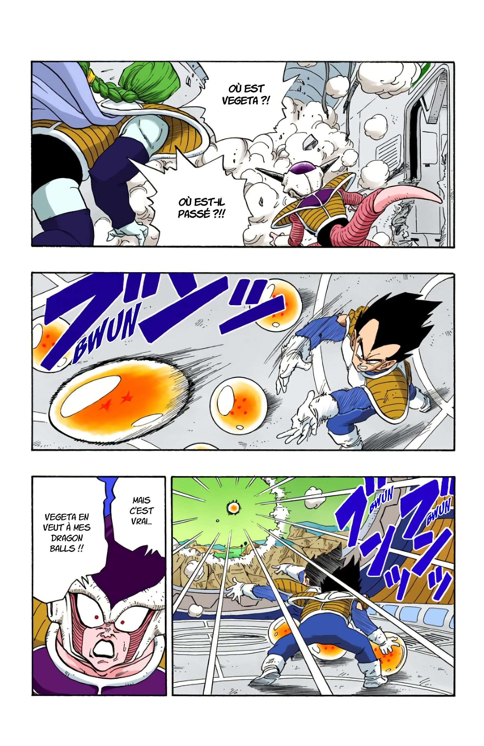Chapitre 266 — Le sourire de Végéta, la colère de Freezer — page 9