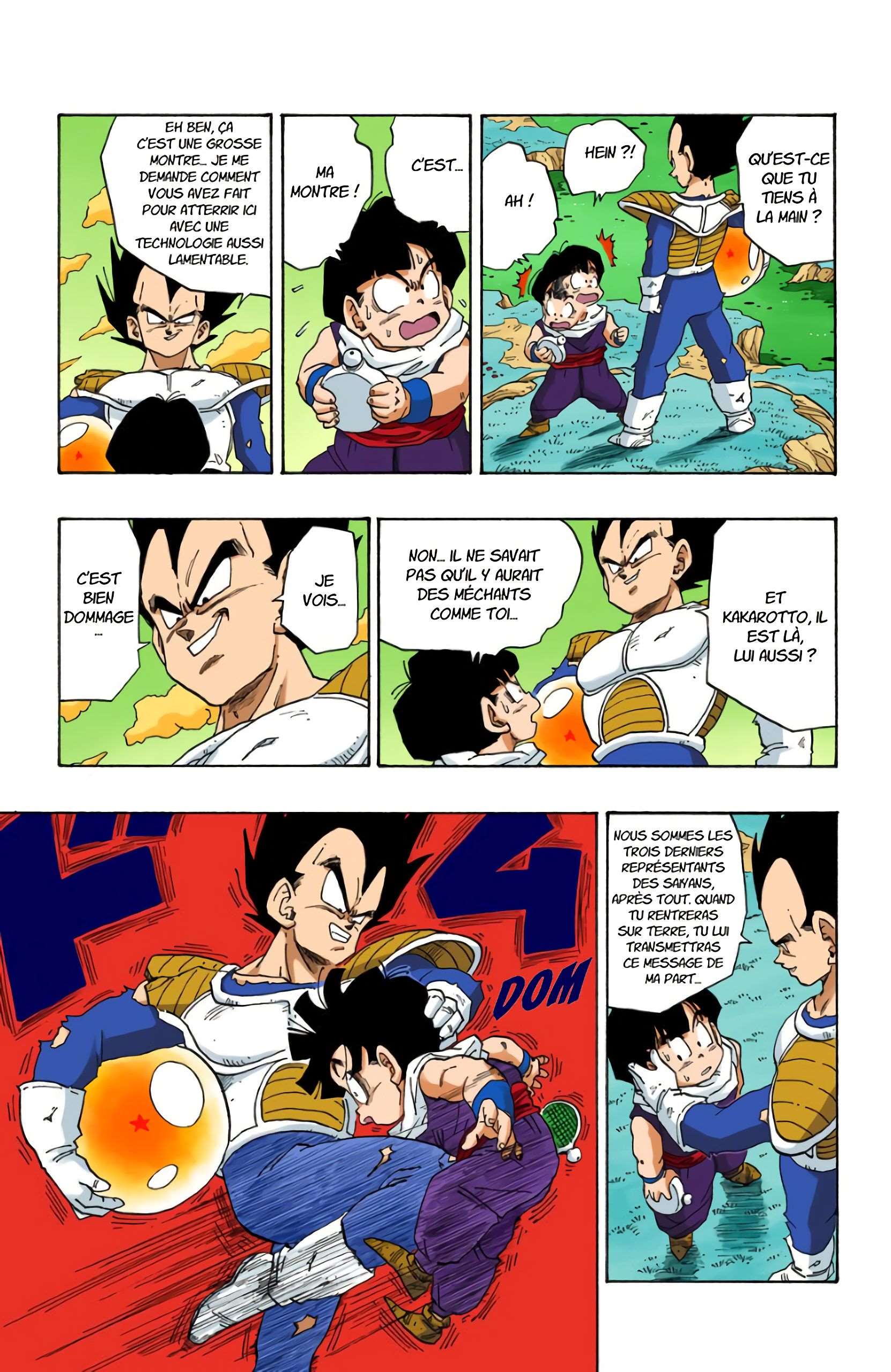Chapitre 269 — Les Dragon Balls de Gohan et Végéta — page 7