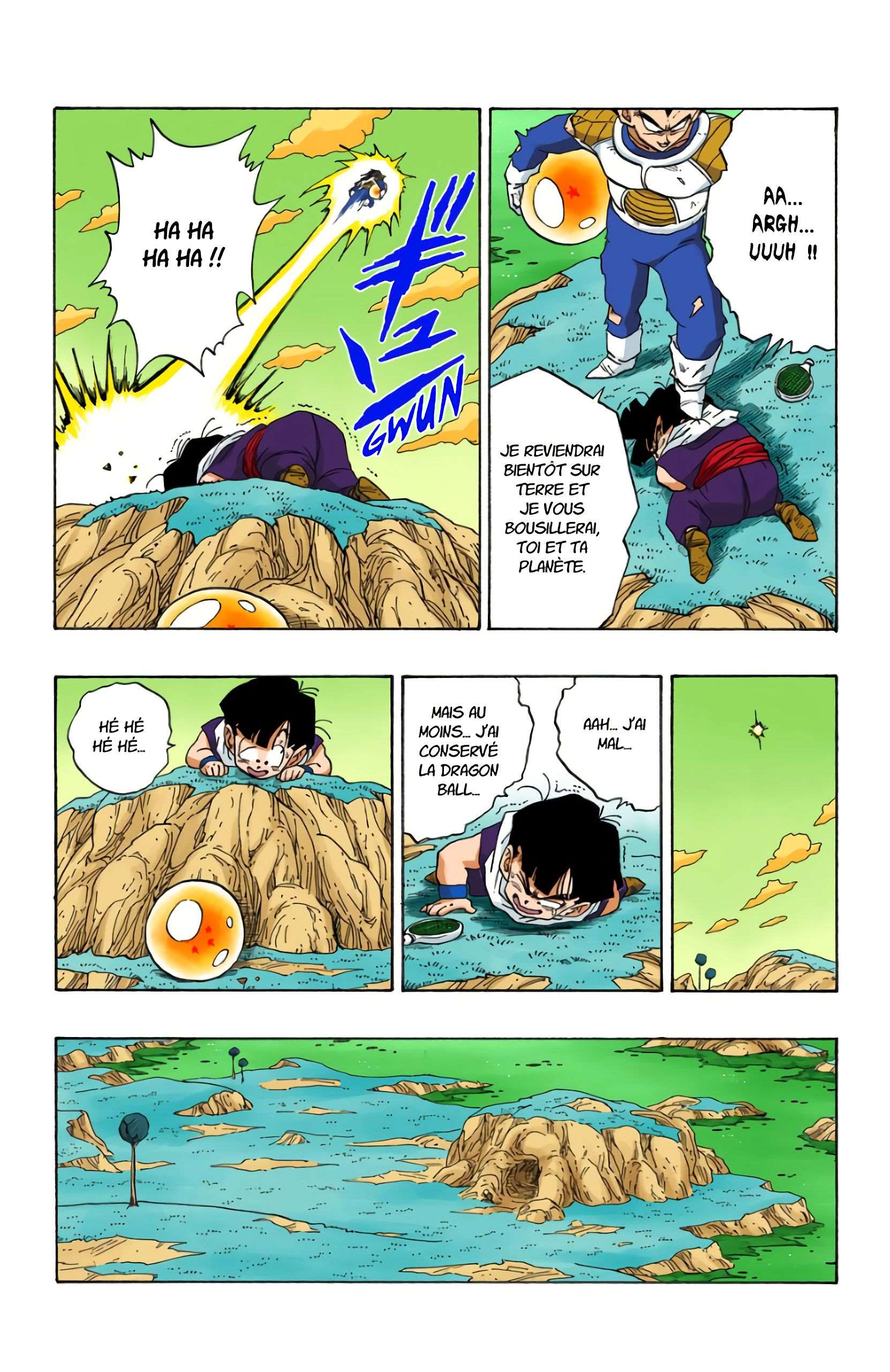 Chapitre 269 — Les Dragon Balls de Gohan et Végéta — page 8