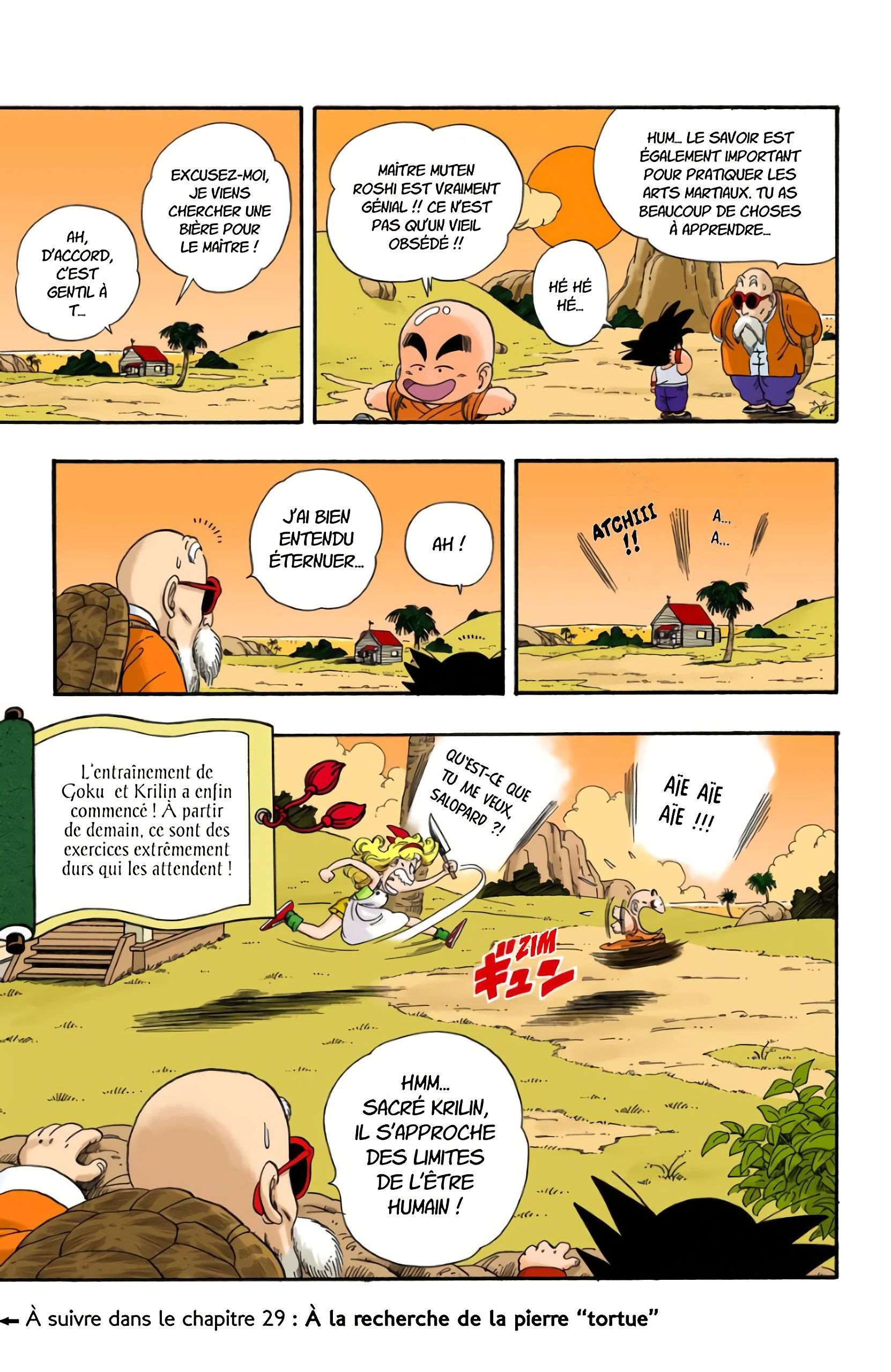 Chapitre 28 — Le début de l'entraînement — page 15