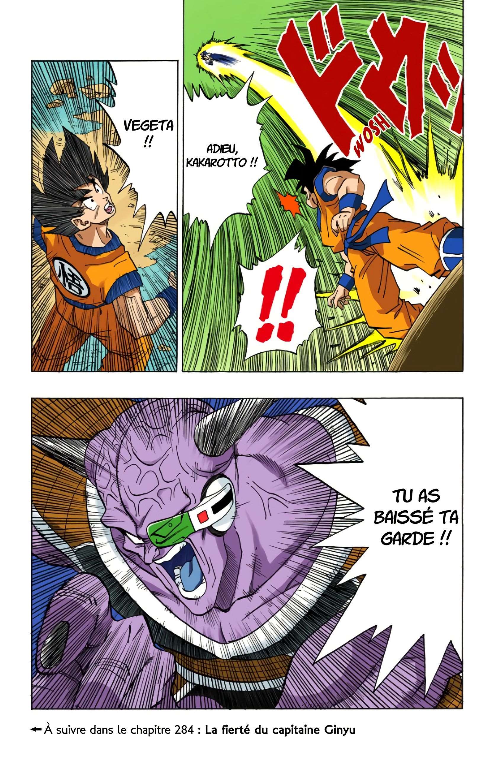 Chapitre 283 — Le capitaine Ginyû s'en mêle ! — page 15