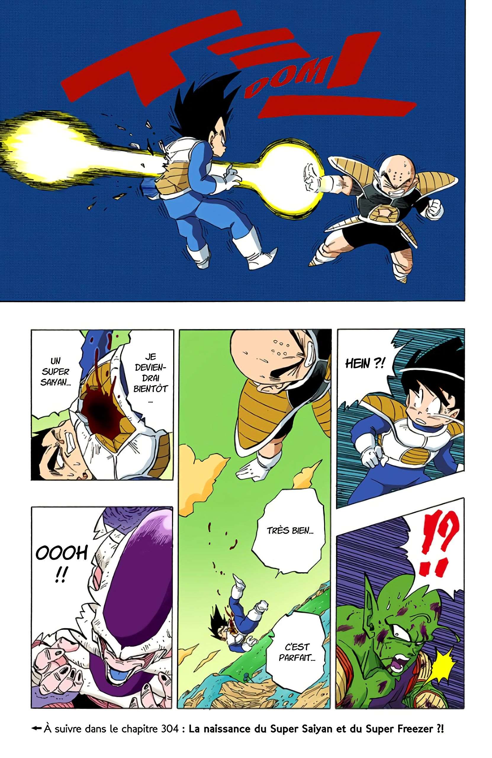 Chapitre 303 — Freezer assure sa victoire !! — page 15