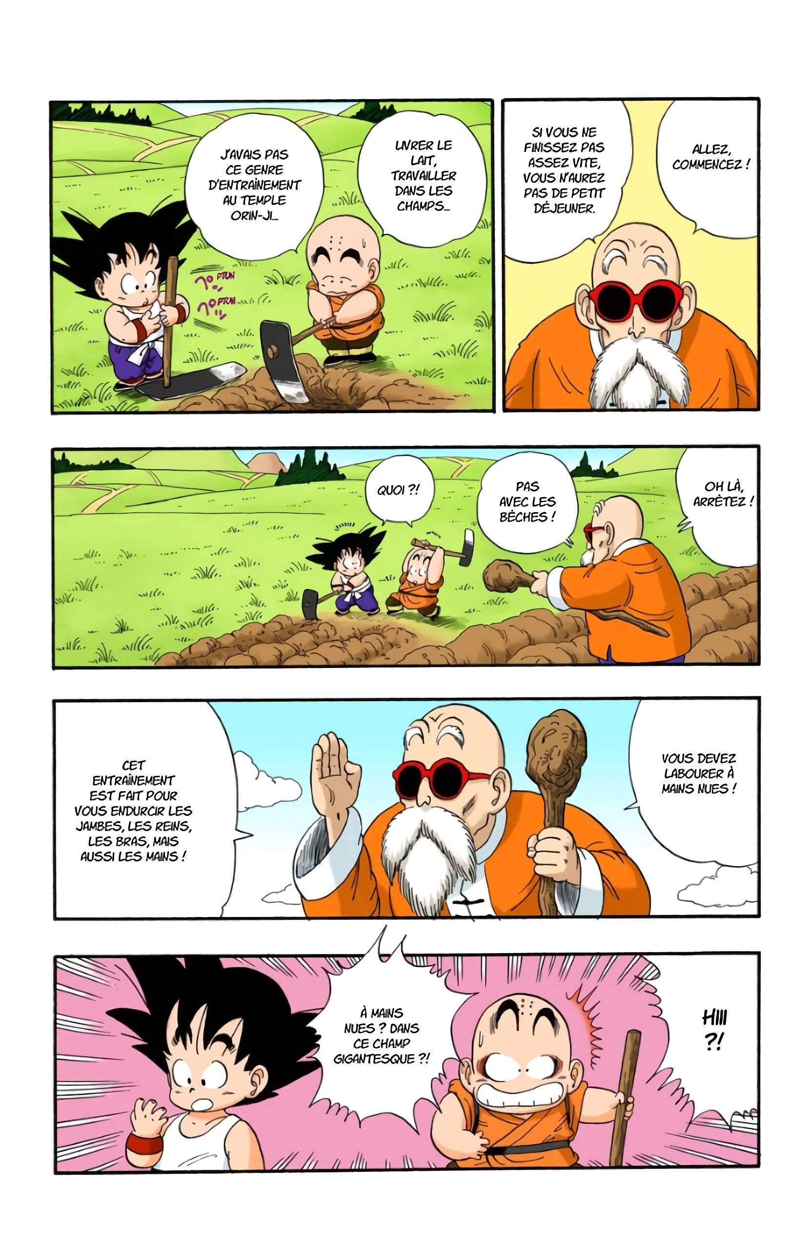 Chapitre 31 — Le rude entraînement de Kamé Sennin — page 3