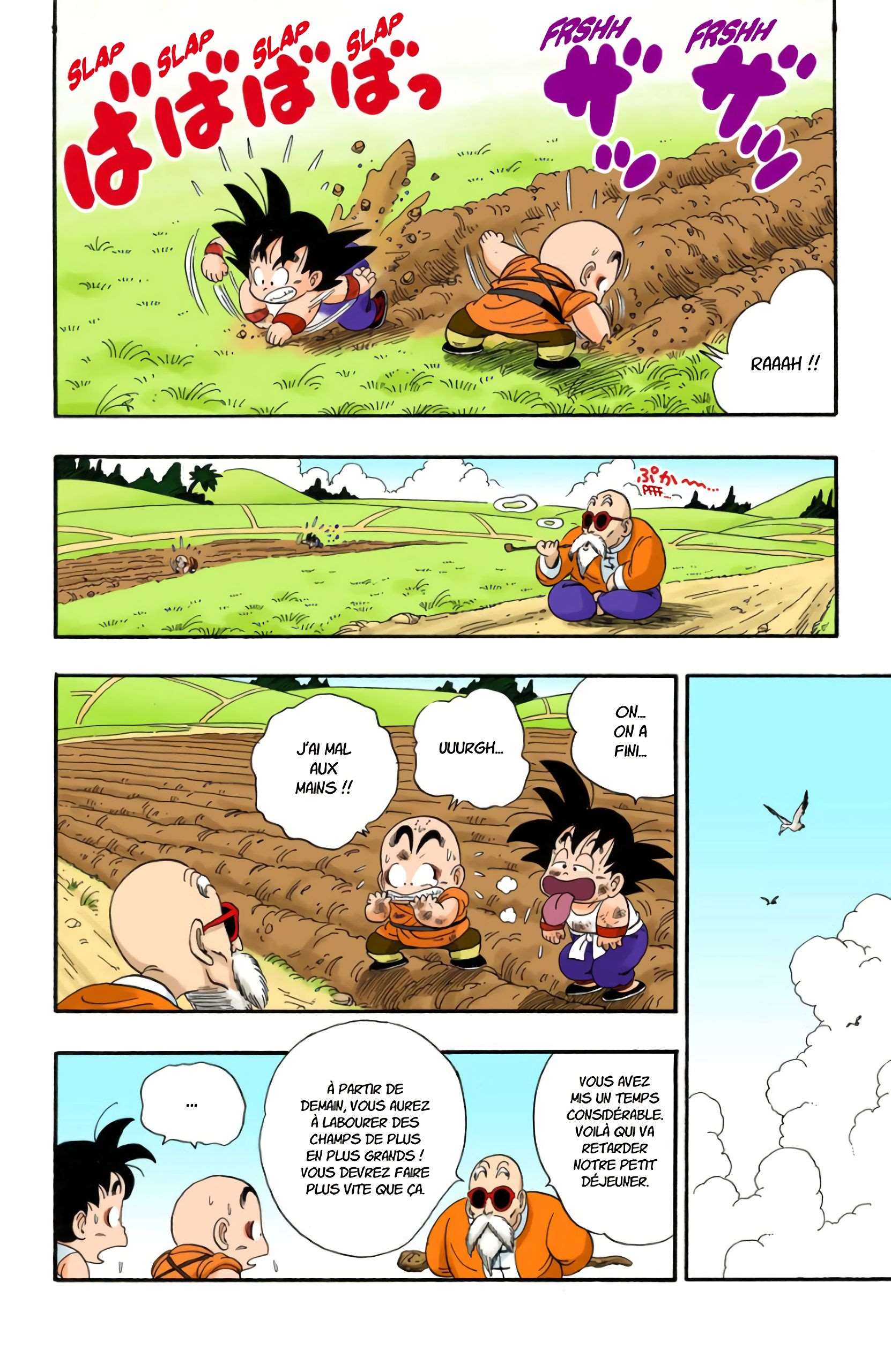 Chapitre 31 — Le rude entraînement de Kamé Sennin — page 4