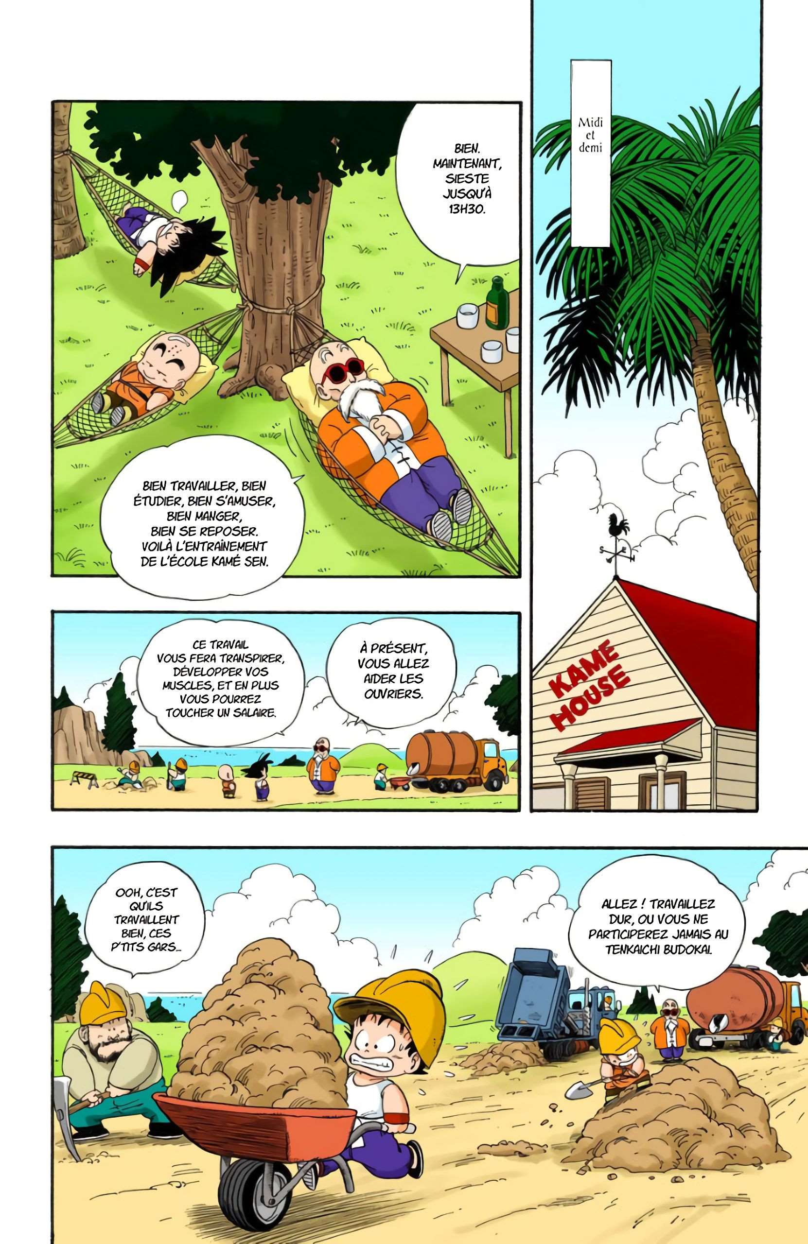 Chapitre 31 — Le rude entraînement de Kamé Sennin — page 6