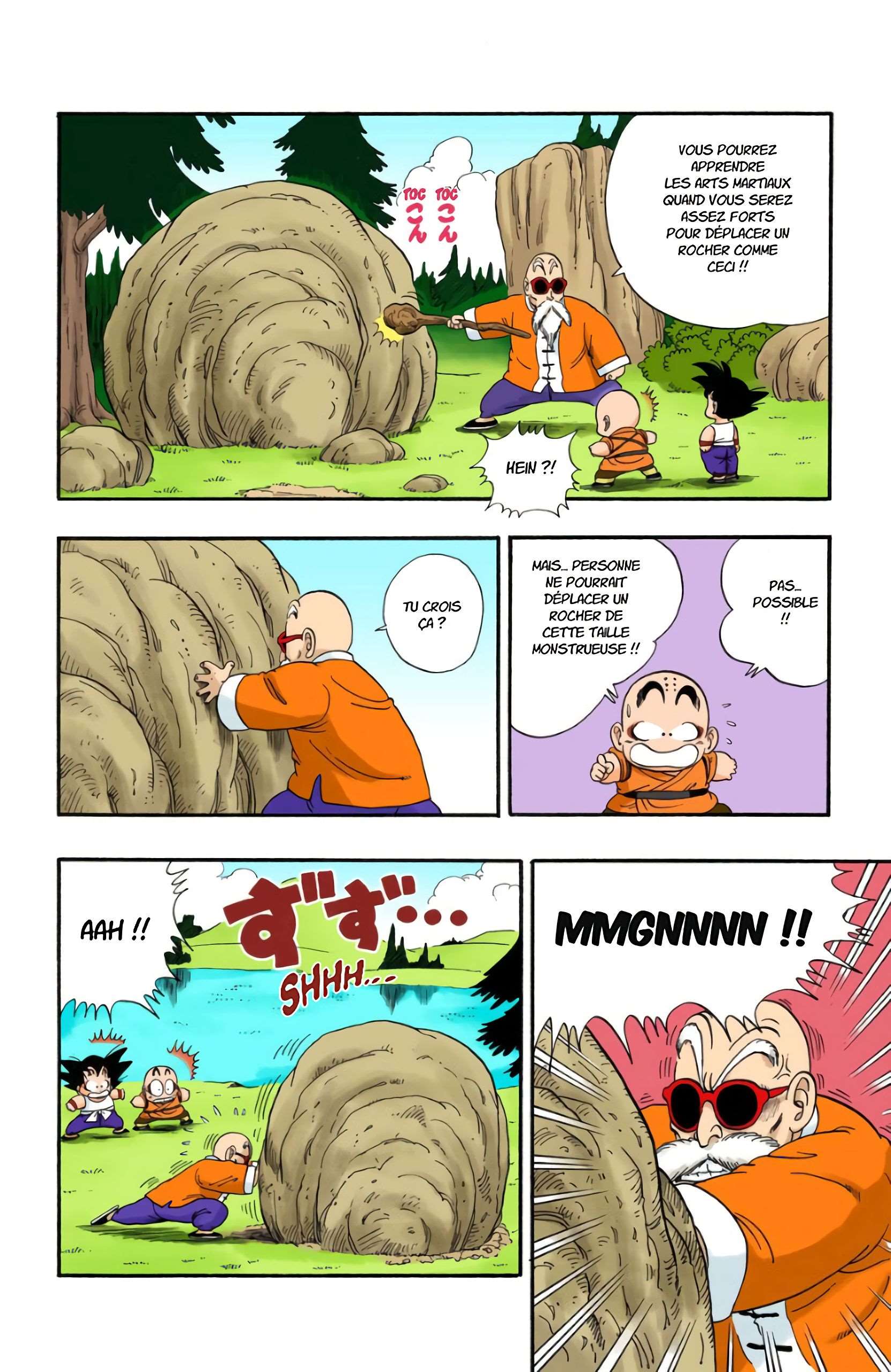 Chapitre 31 — Le rude entraînement de Kamé Sennin — page 8