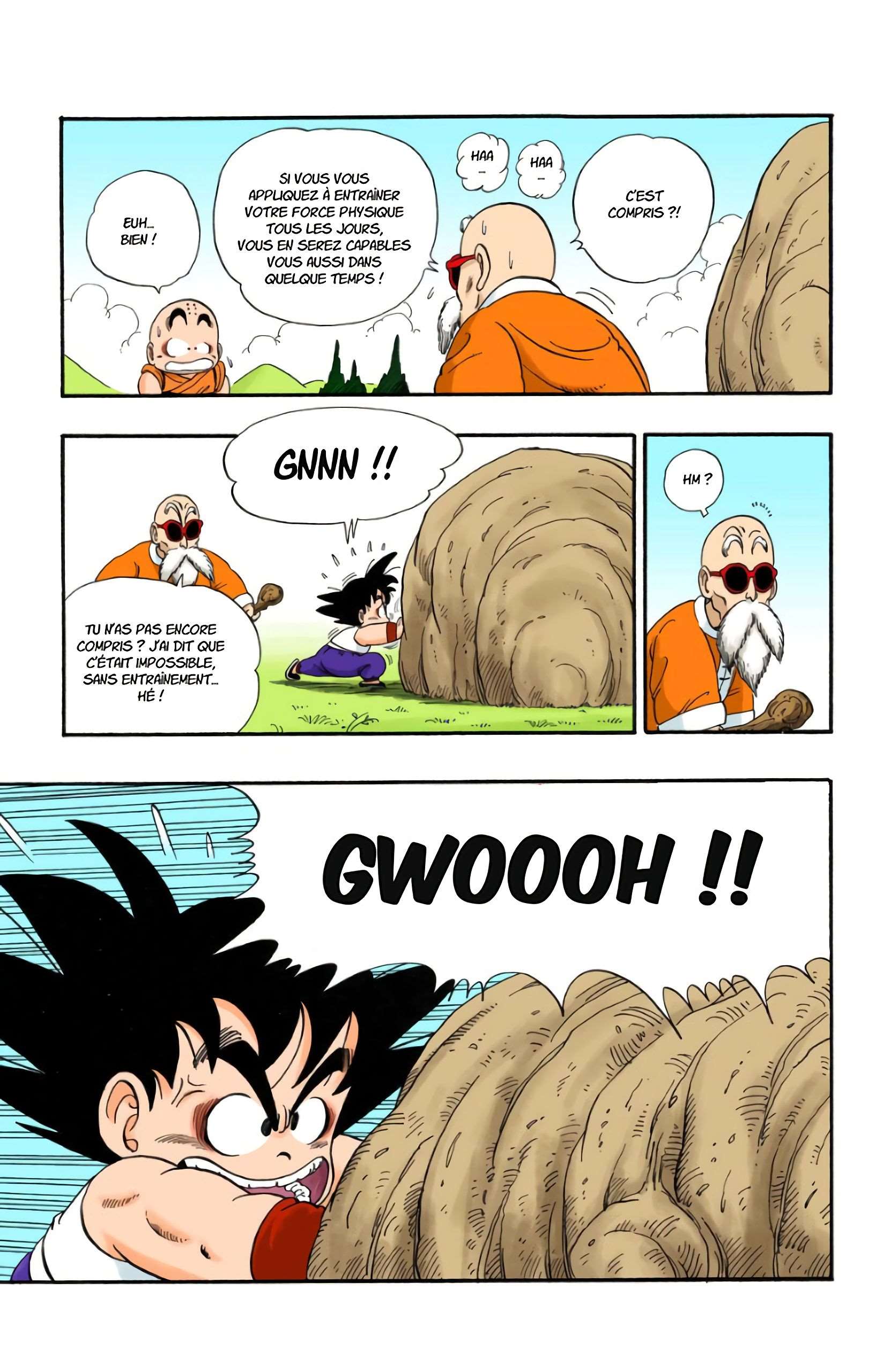 Chapitre 31 — Le rude entraînement de Kamé Sennin — page 9
