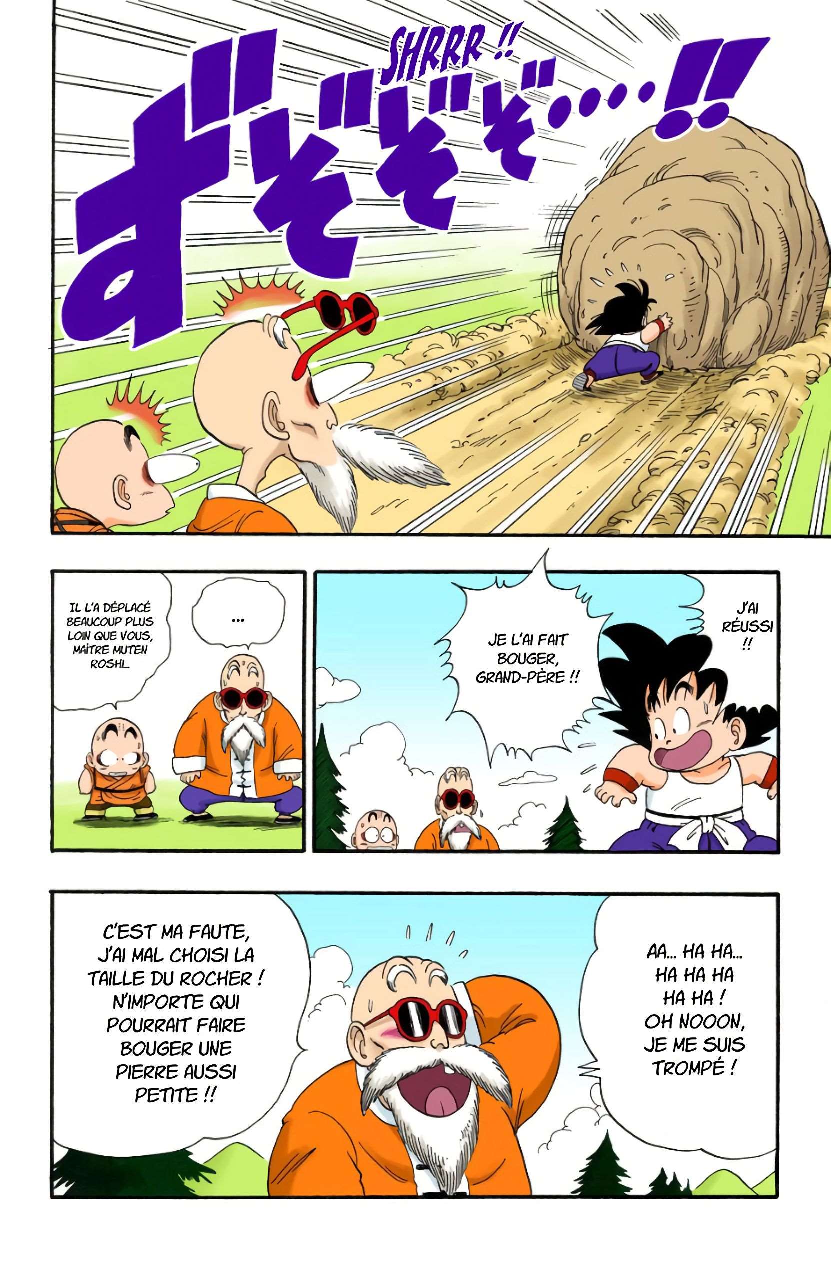 Chapitre 31 — Le rude entraînement de Kamé Sennin — page 10
