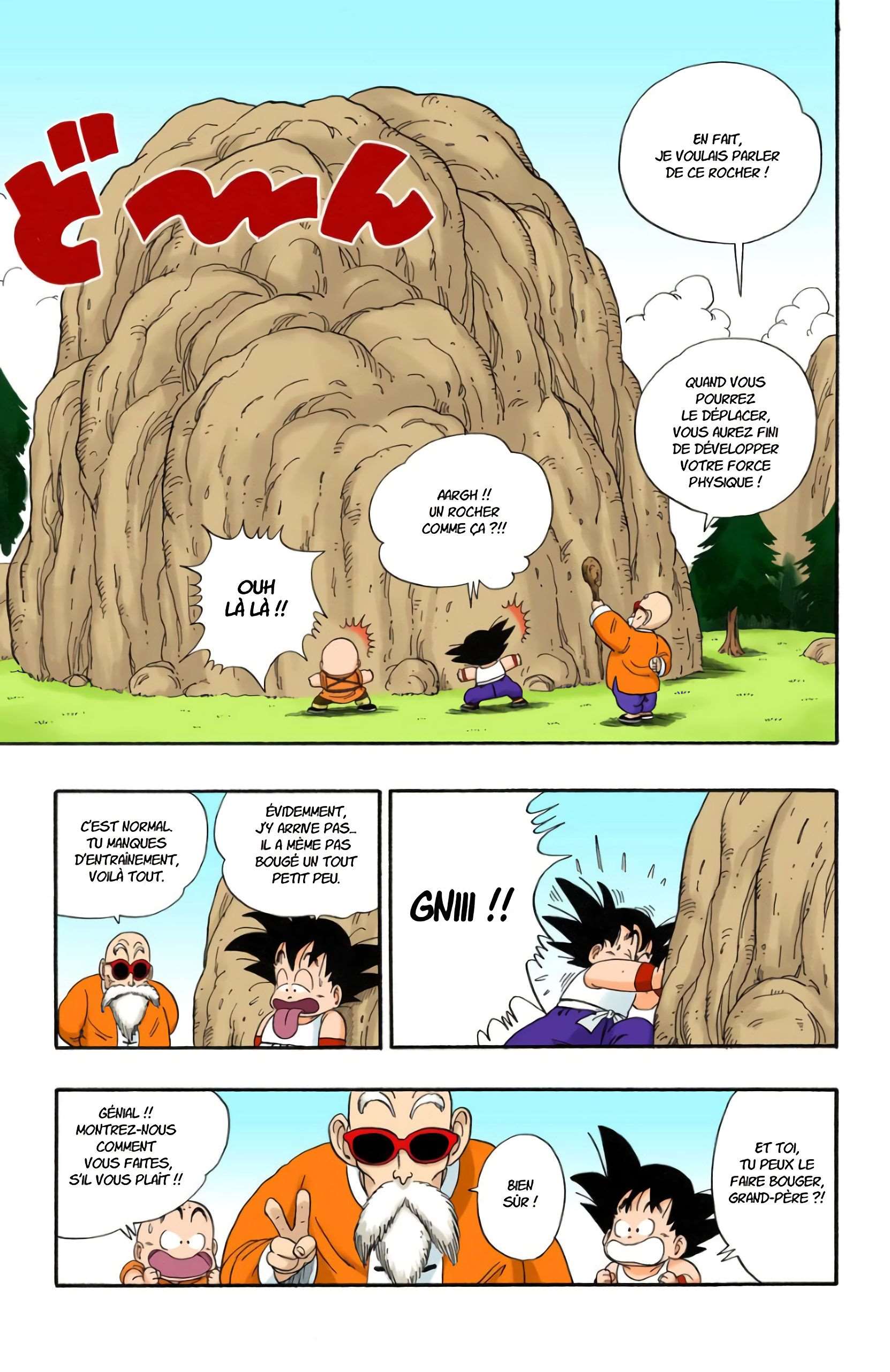 Chapitre 31 — Le rude entraînement de Kamé Sennin — page 11