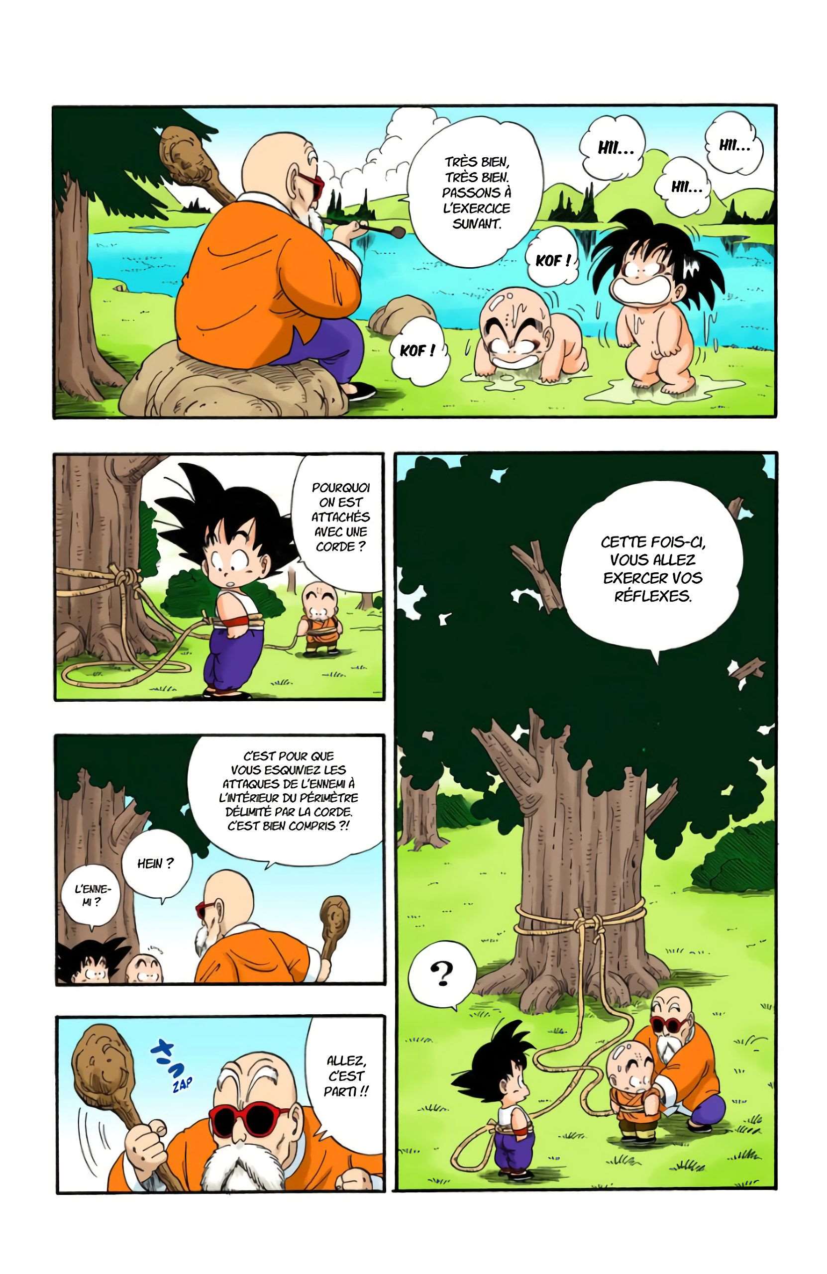 Chapitre 31 — Le rude entraînement de Kamé Sennin — page 13