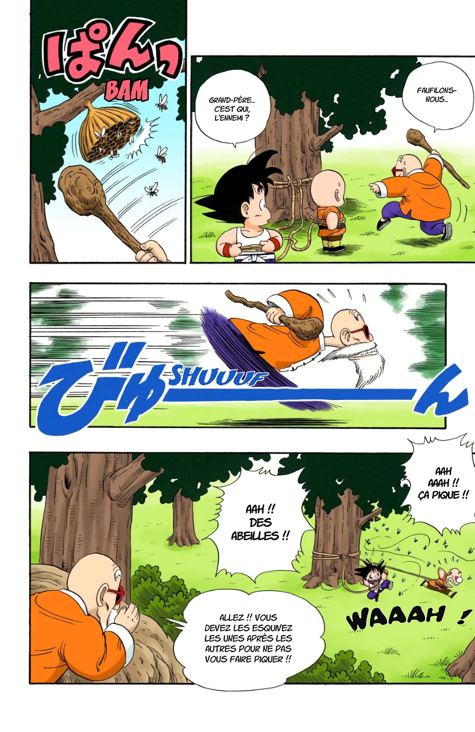 Chapitre 31 — Le rude entraînement de Kamé Sennin — page 14