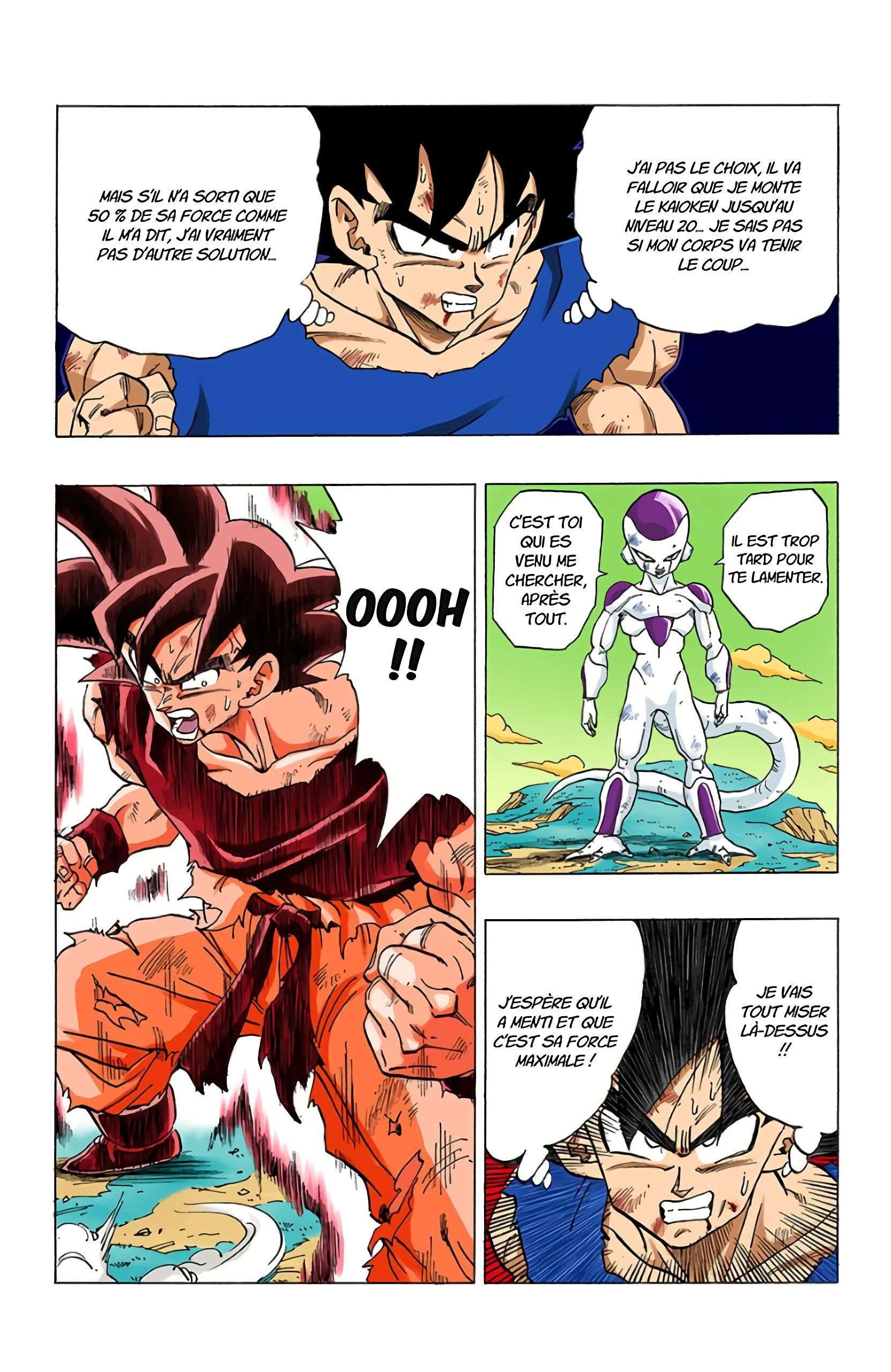 Chapitre 313 — Tout miser sur le Kaiô-Ken niveau 20 — page 9