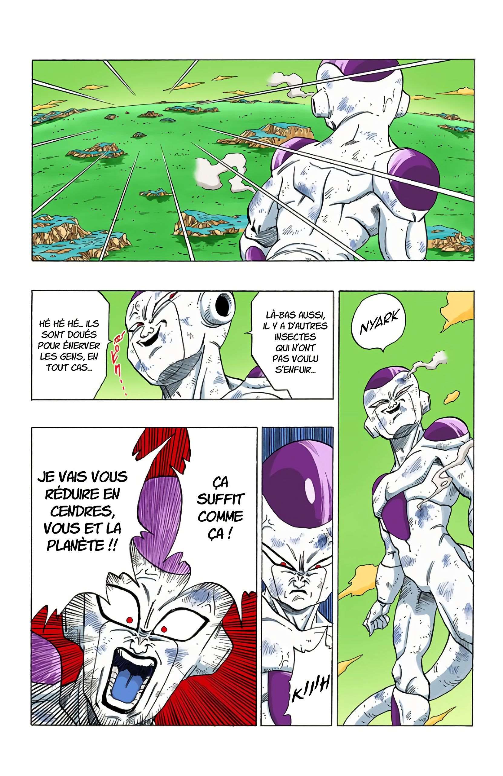 Chapitre 316 — Que toute la rancune de l'univers transperce Freezer !! — page 4