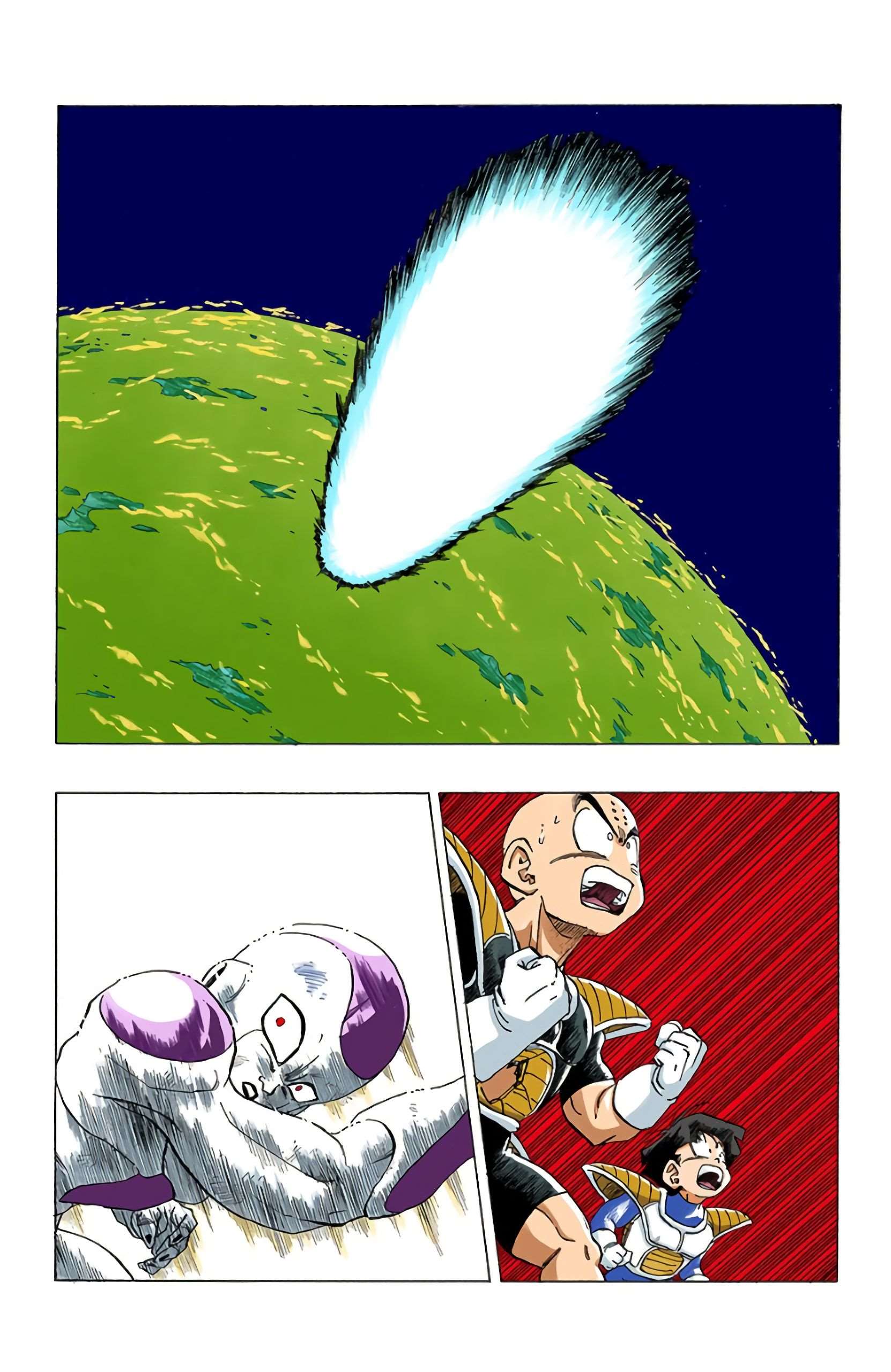 Chapitre 316 — Que toute la rancune de l'univers transperce Freezer !! — page 7