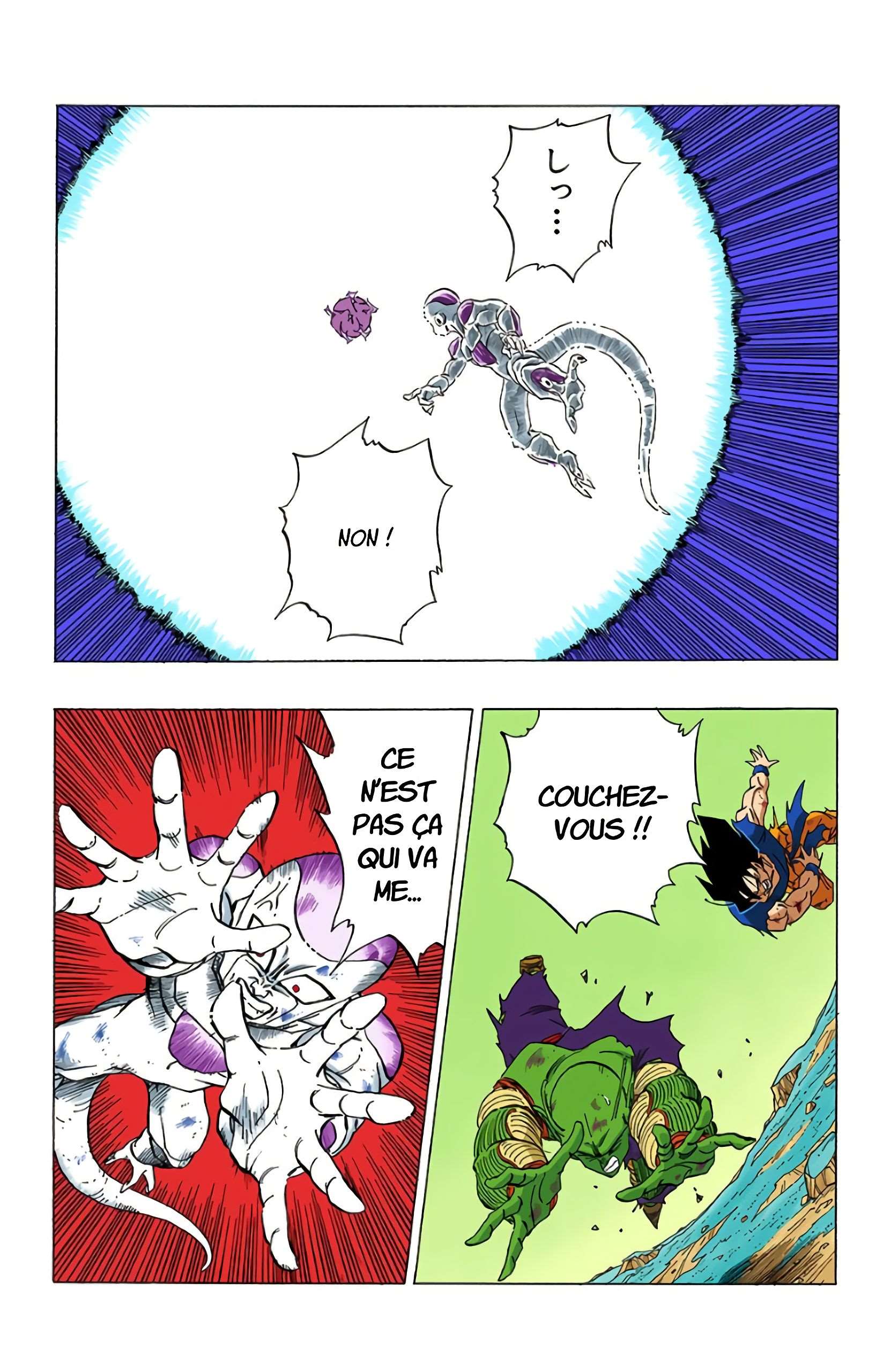 Chapitre 316 — Que toute la rancune de l'univers transperce Freezer !! — page 8