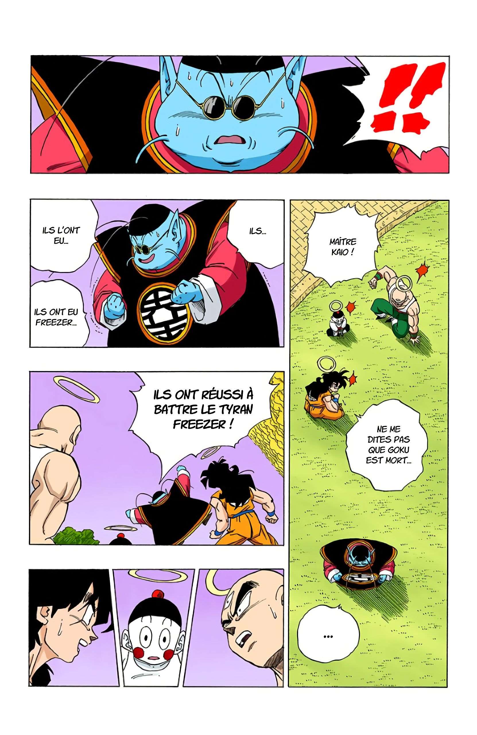 Chapitre 316 — Que toute la rancune de l'univers transperce Freezer !! — page 12