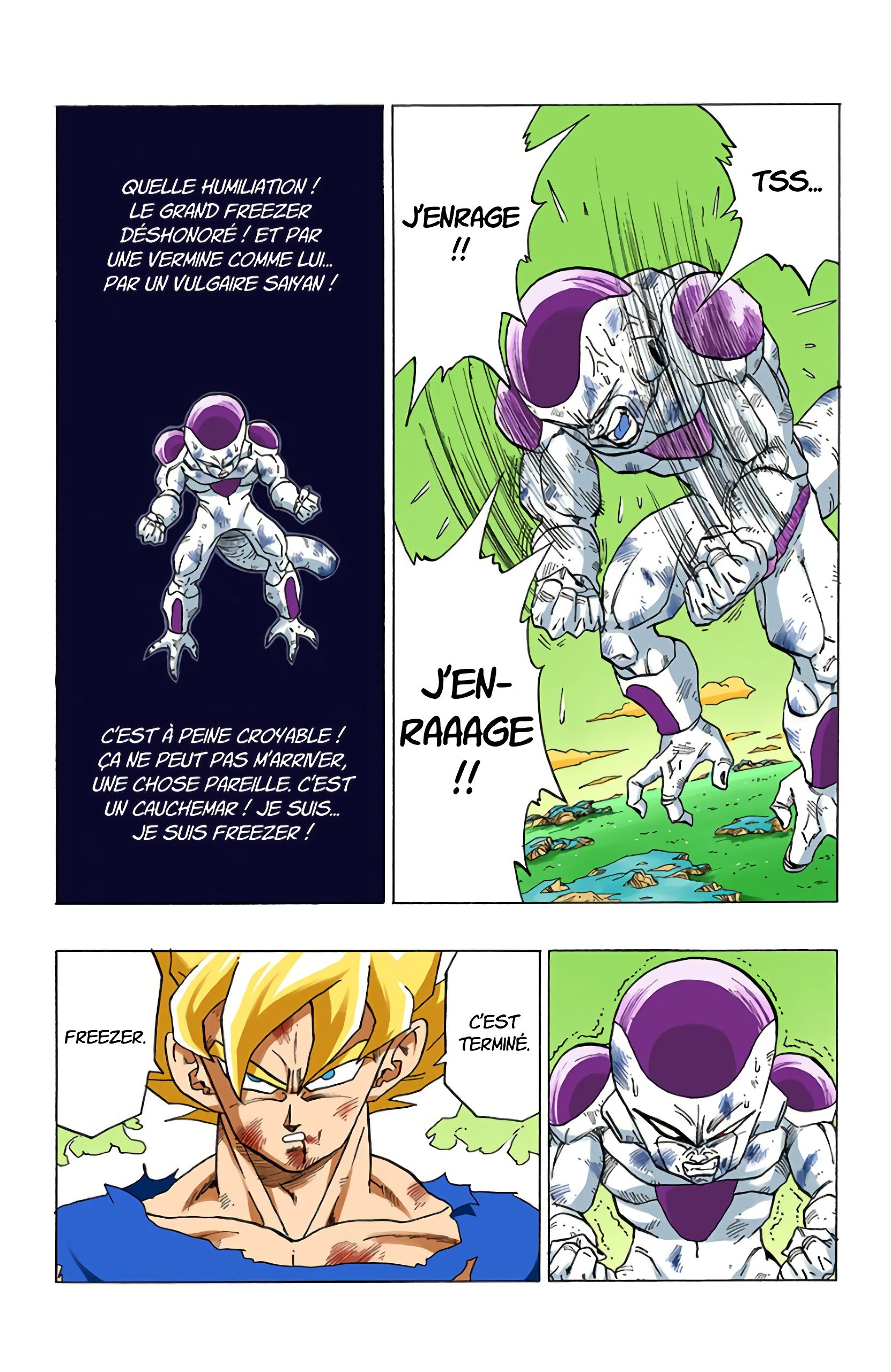 Chapitre 319 — Freezer connaît pour la première fois l'humiliation et le désespoir — page 12