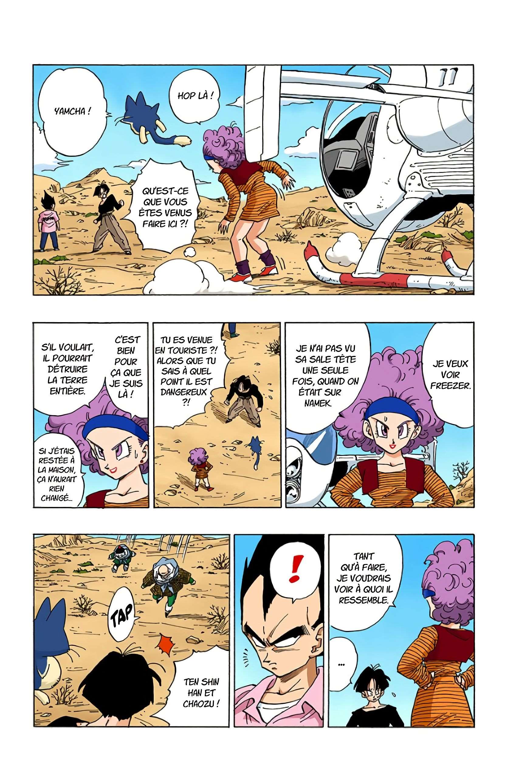 Chapitre 330 — Freezer père et fils atterrissent sur Terre — page 7