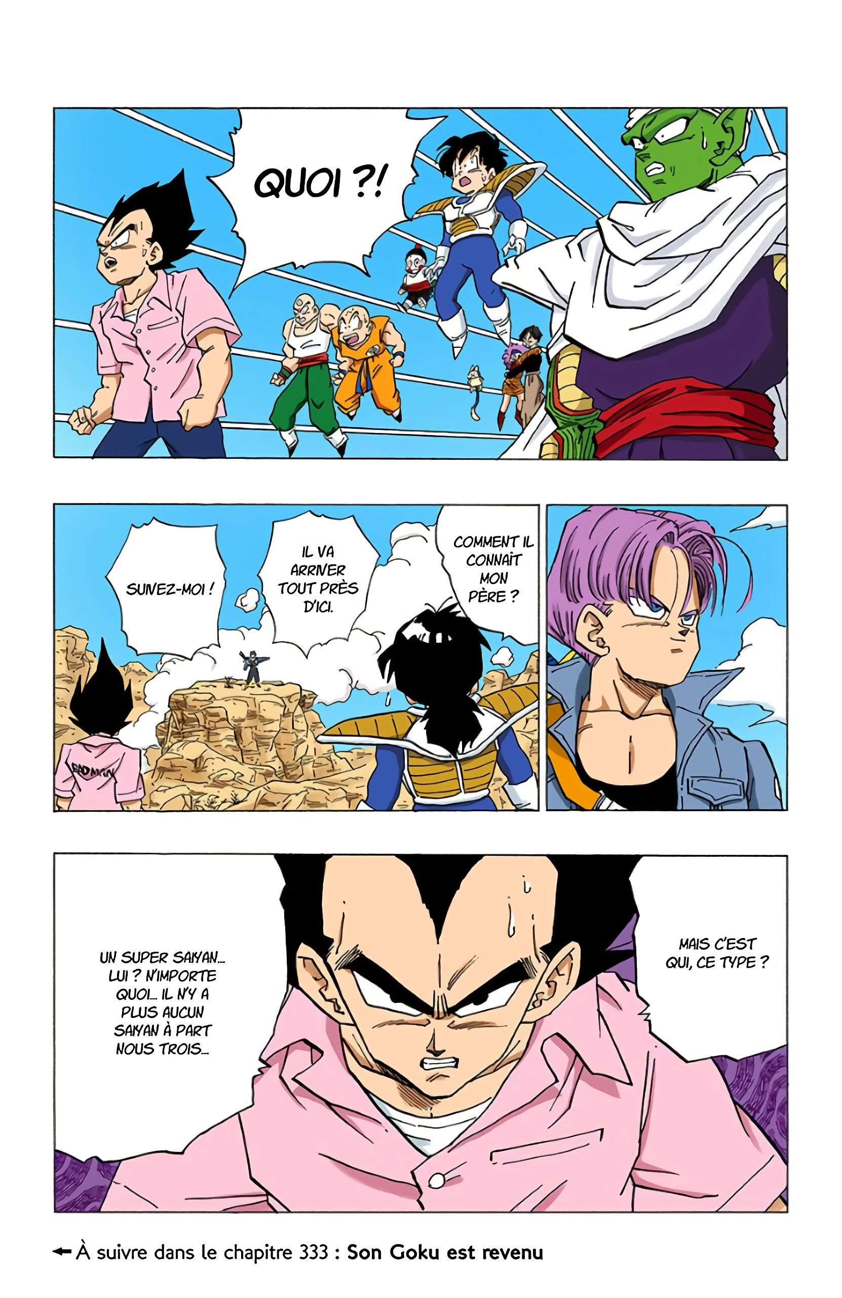 Chapitre 332 — Un deuxième Super Saïyen — page 15
