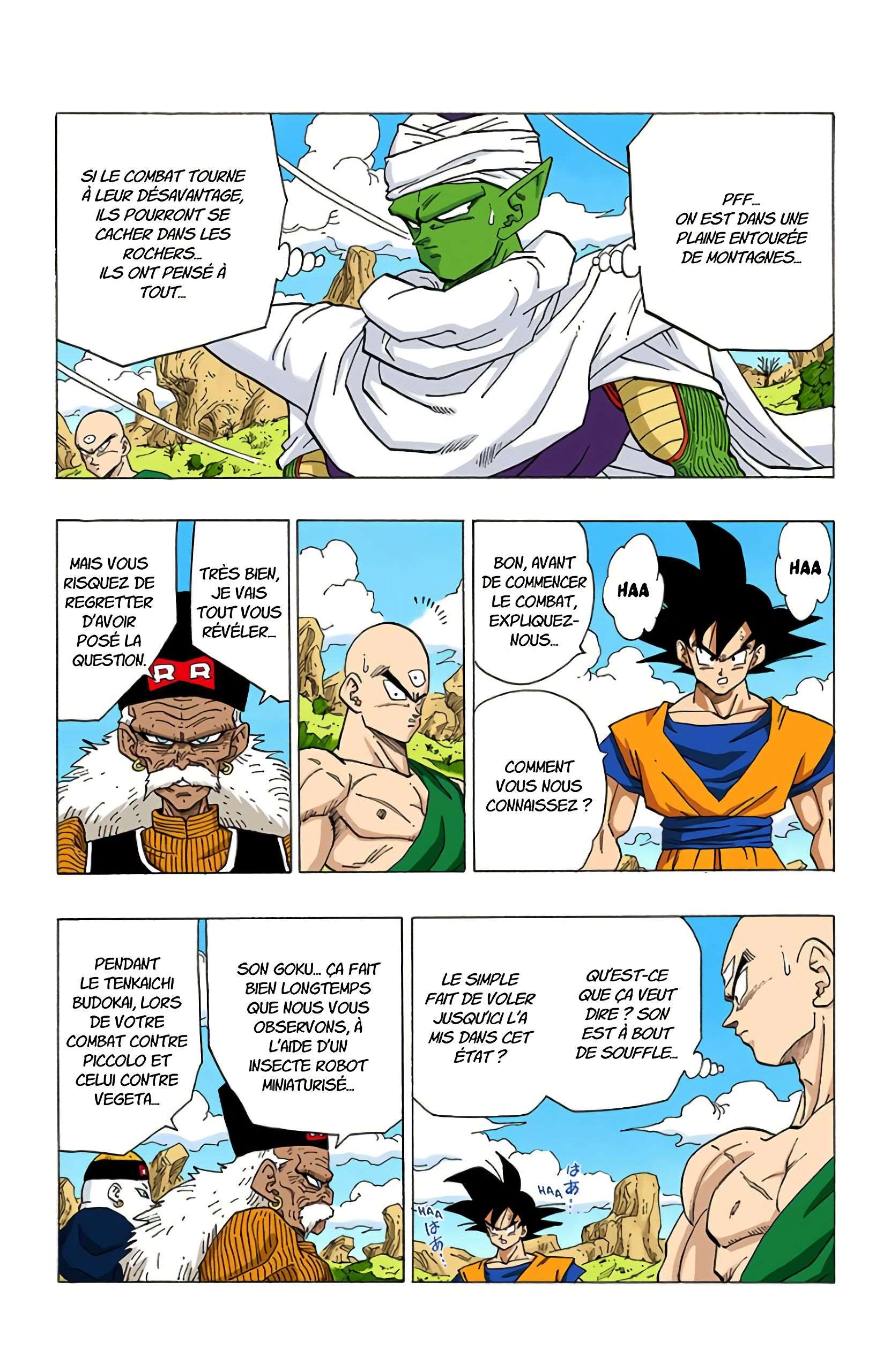 Chapitre 340 — La rancune de l'armée du Red Ribon envers Son Gokû — page 8