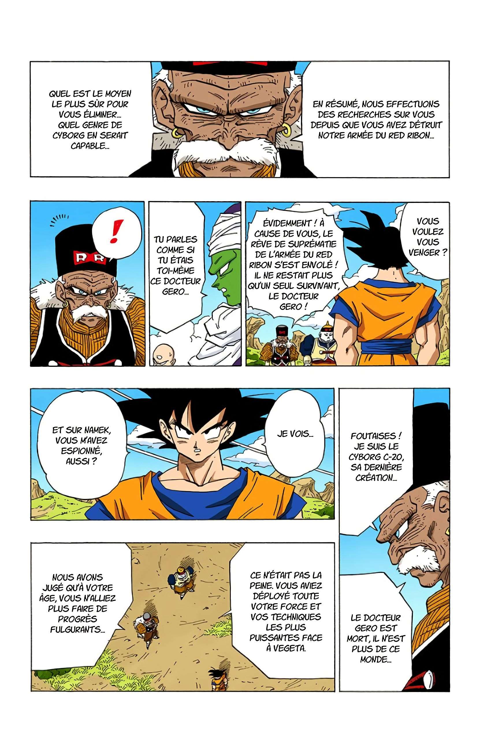 Chapitre 340 — La rancune de l'armée du Red Ribon envers Son Gokû — page 9