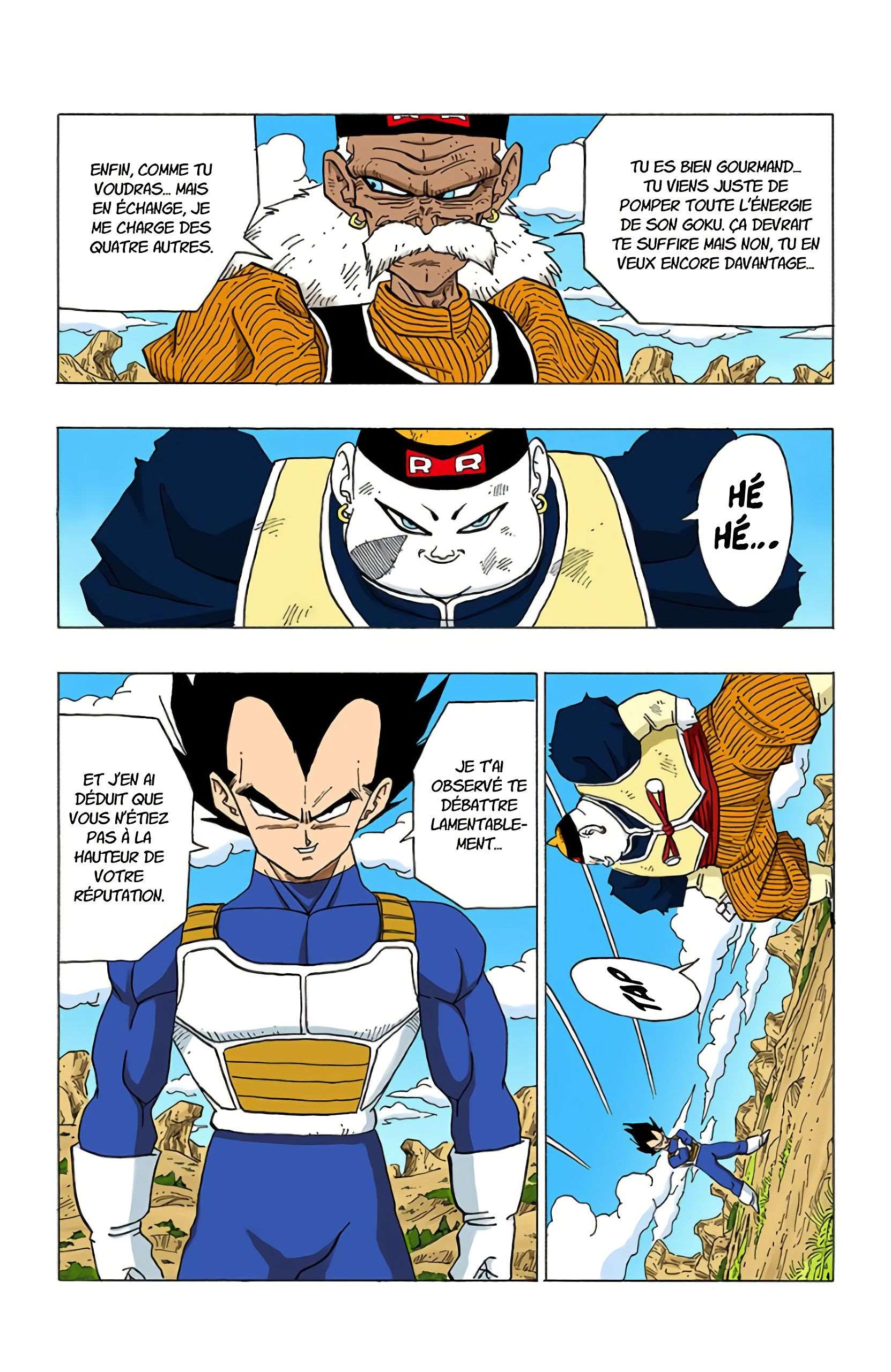 Chapitre 343 — L'arrivée de Végéta — page 7