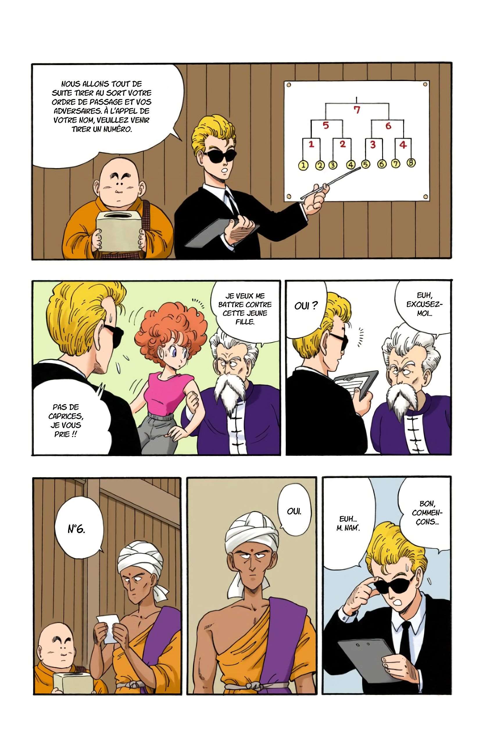 Chapitre 35 — Répartition des matchs !! — page 9