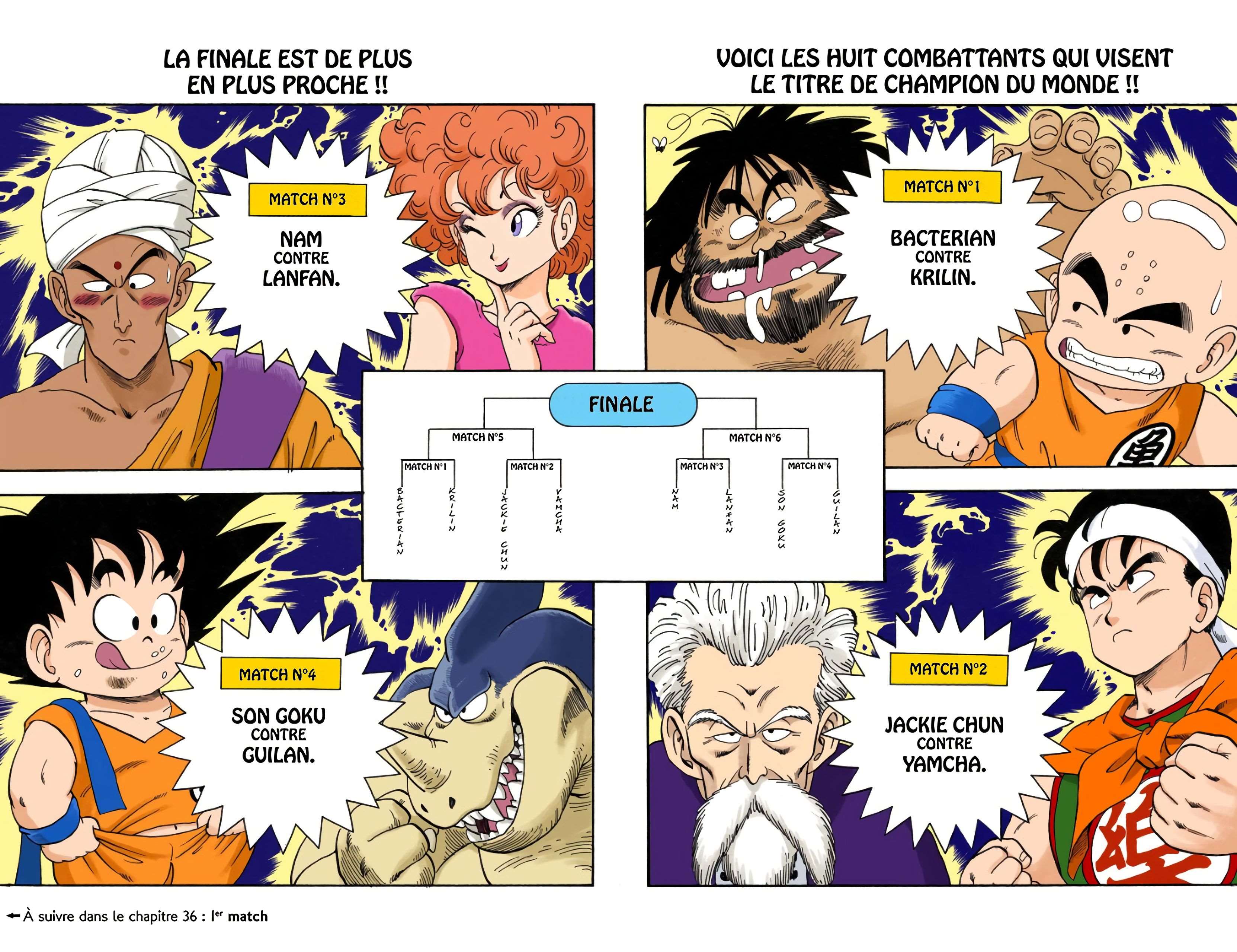 Chapitre 35 — Répartition des matchs !! — page 14