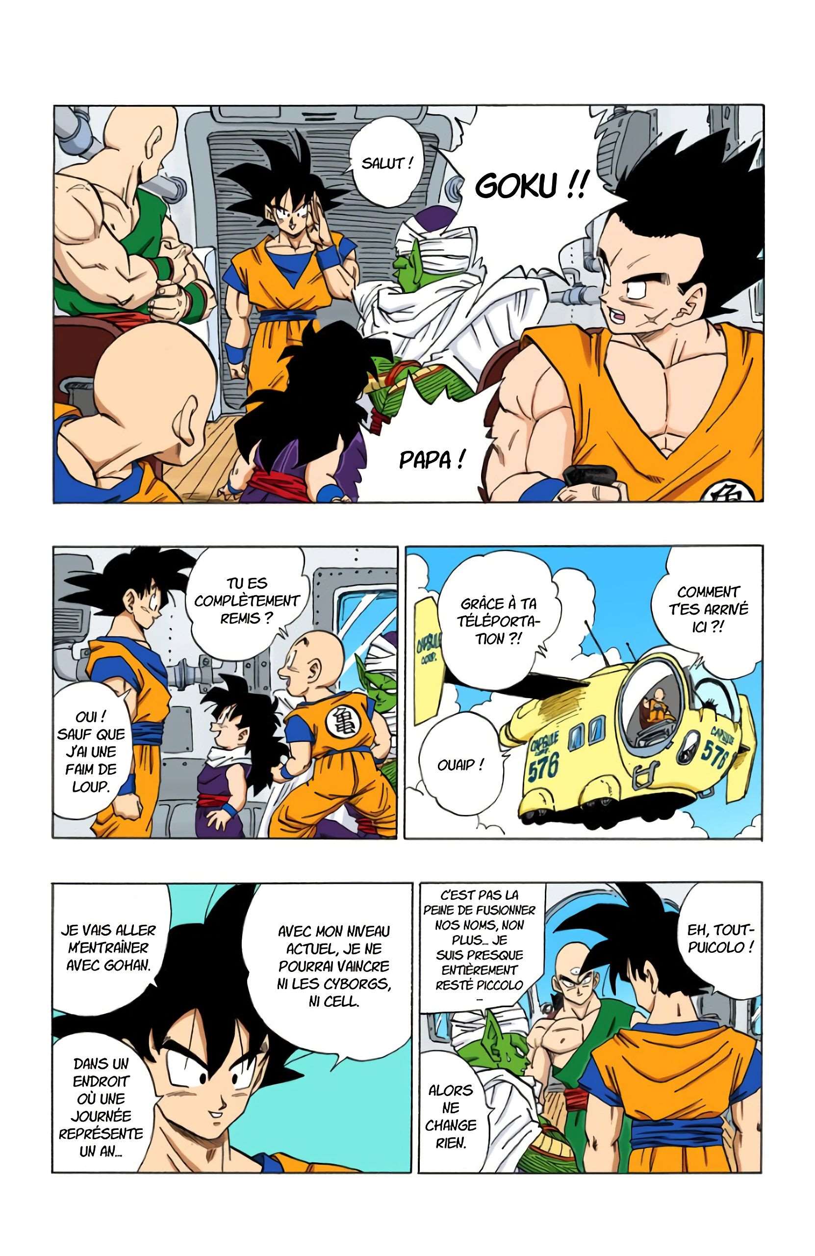 Chapitre 366 — L'entraînement des Saïyens — page 3