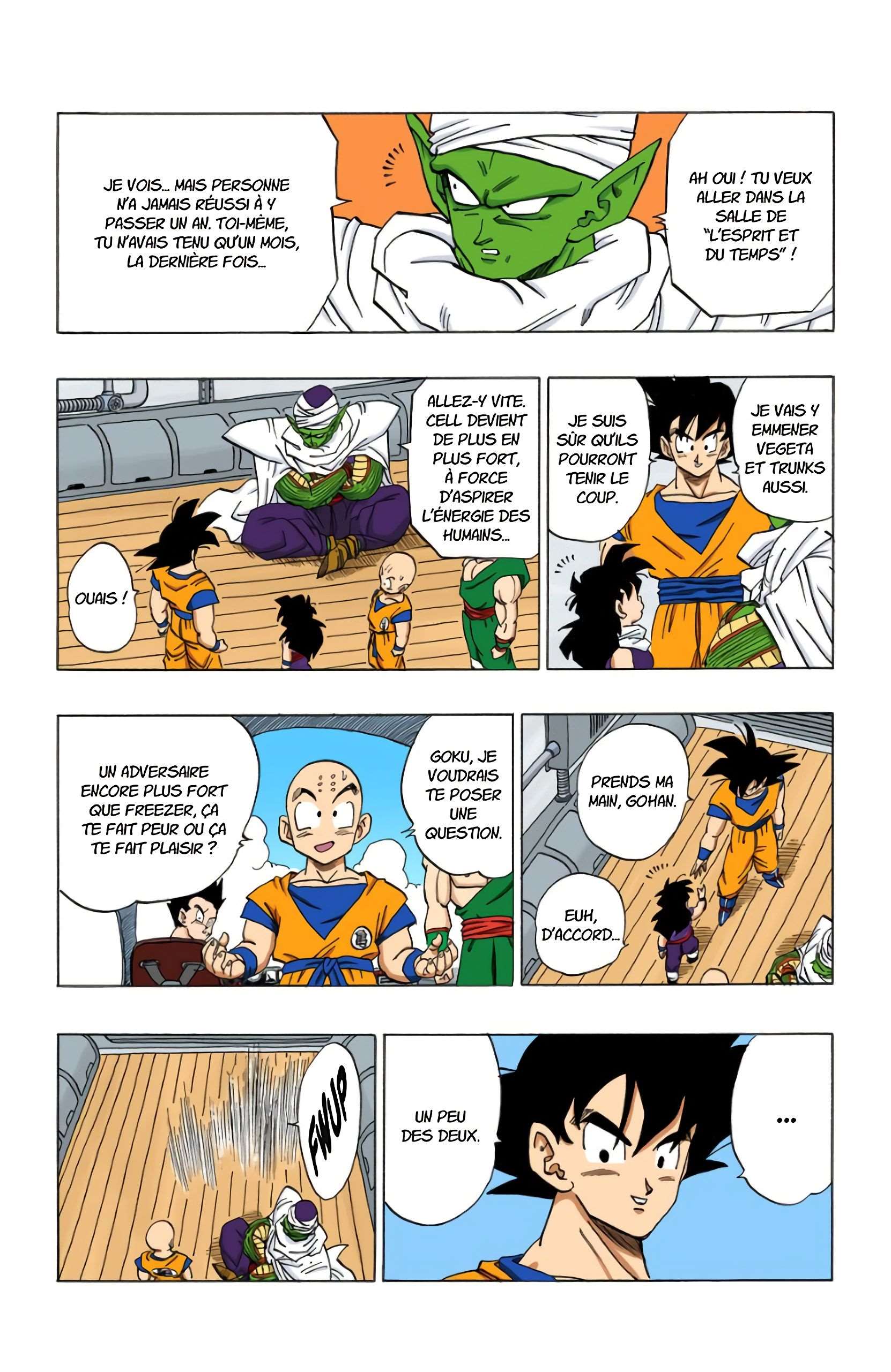 Chapitre 366 — L'entraînement des Saïyens — page 4
