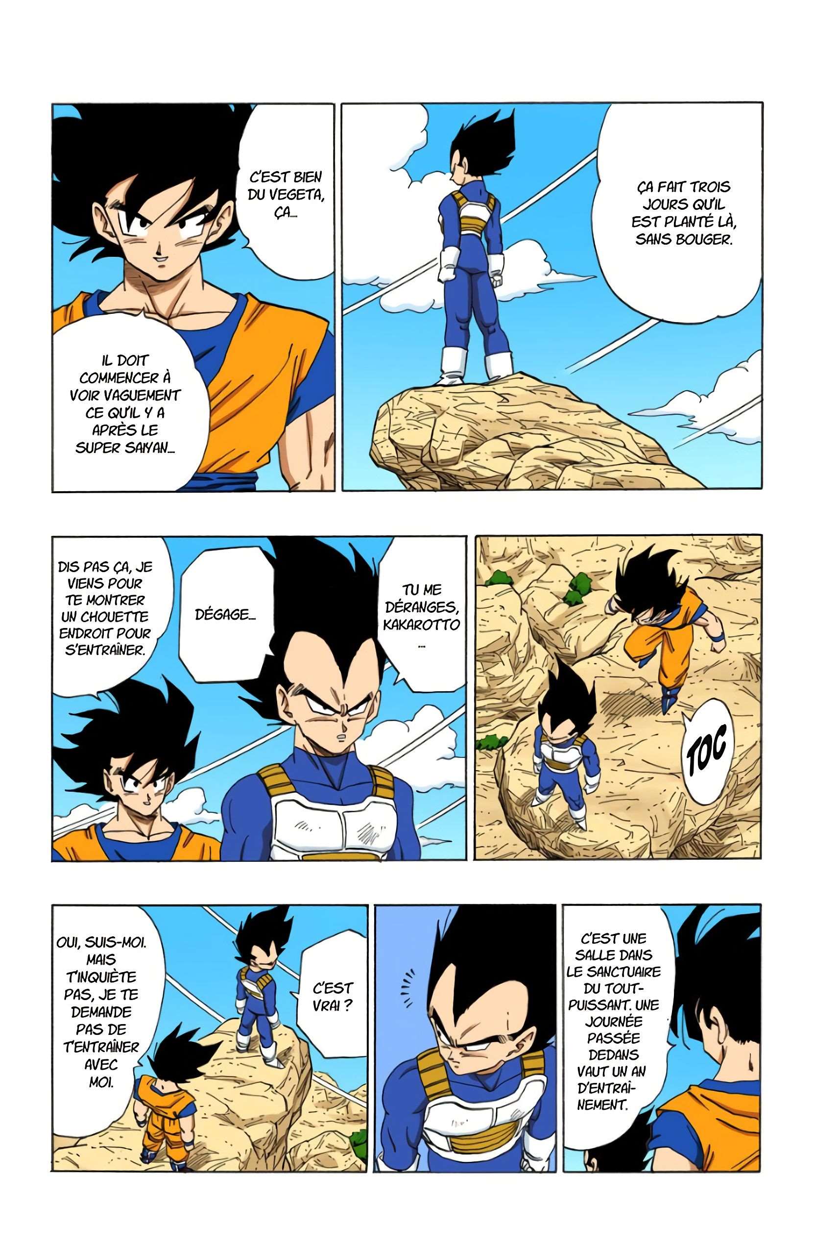 Chapitre 366 — L'entraînement des Saïyens — page 6