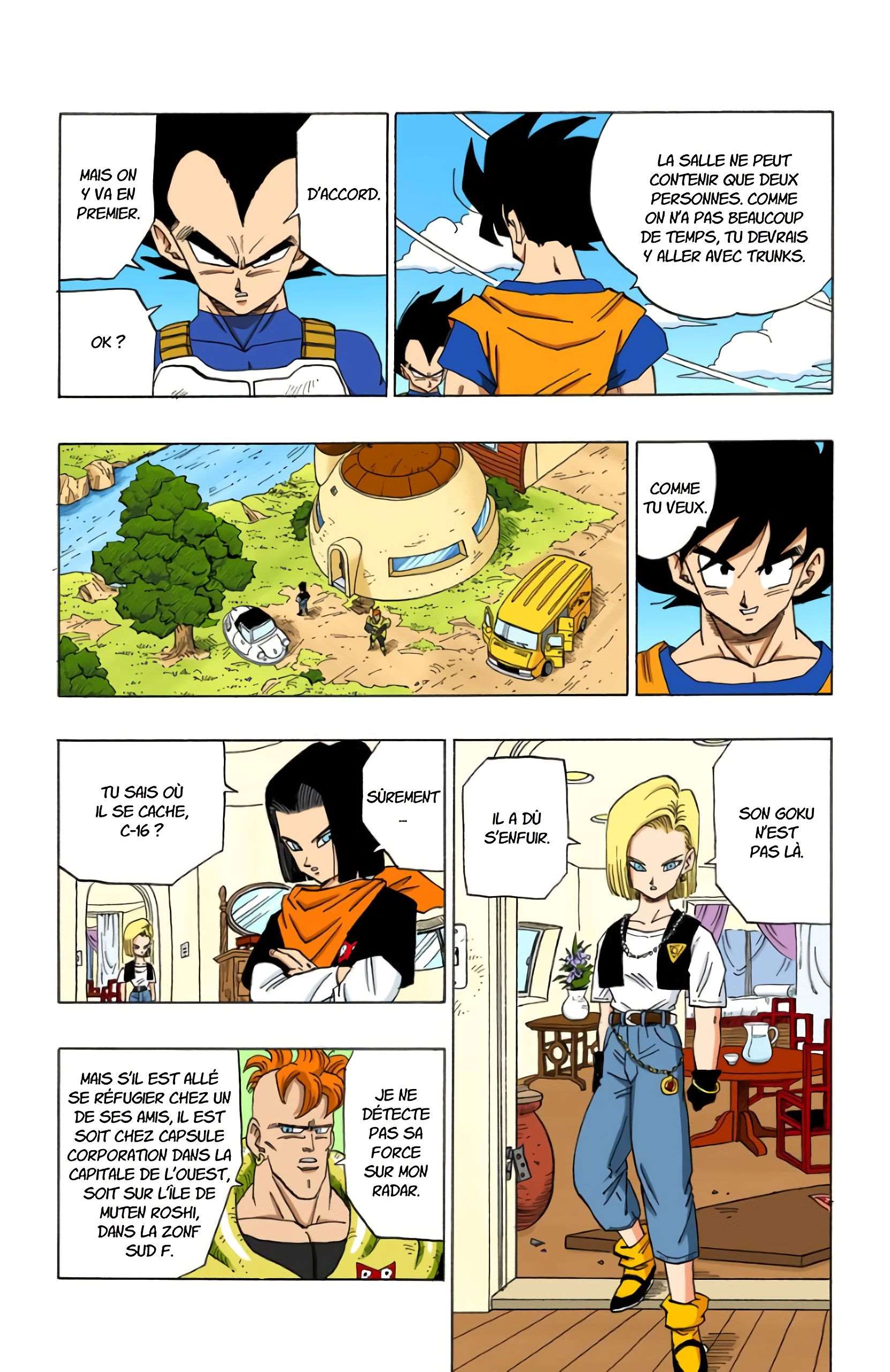 Chapitre 366 — L'entraînement des Saïyens — page 7