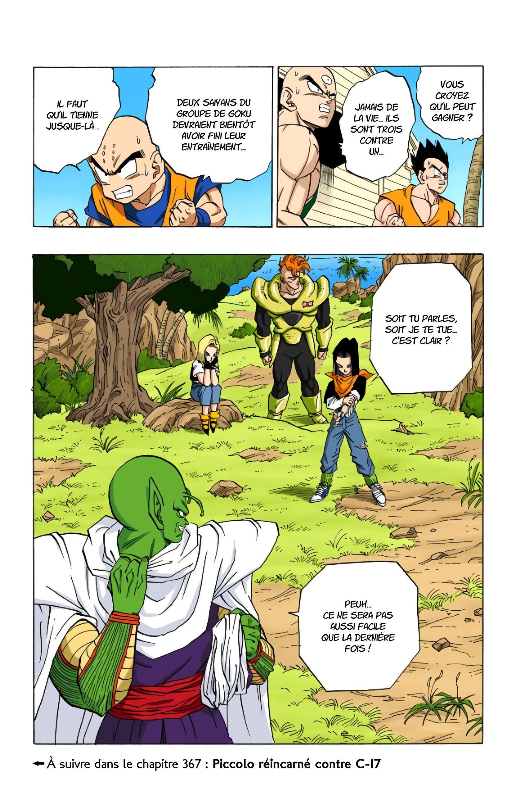 Chapitre 366 — L'entraînement des Saïyens — page 15