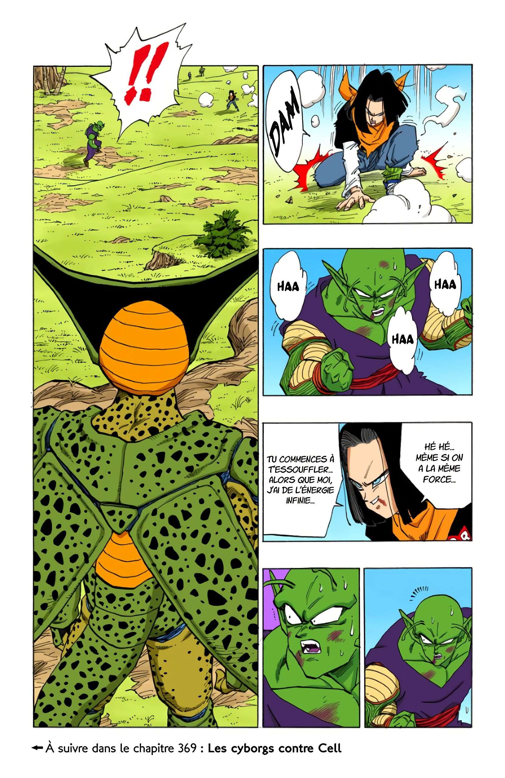 Chapitre 368 — Cell se rapproche à pas de loup — page 15