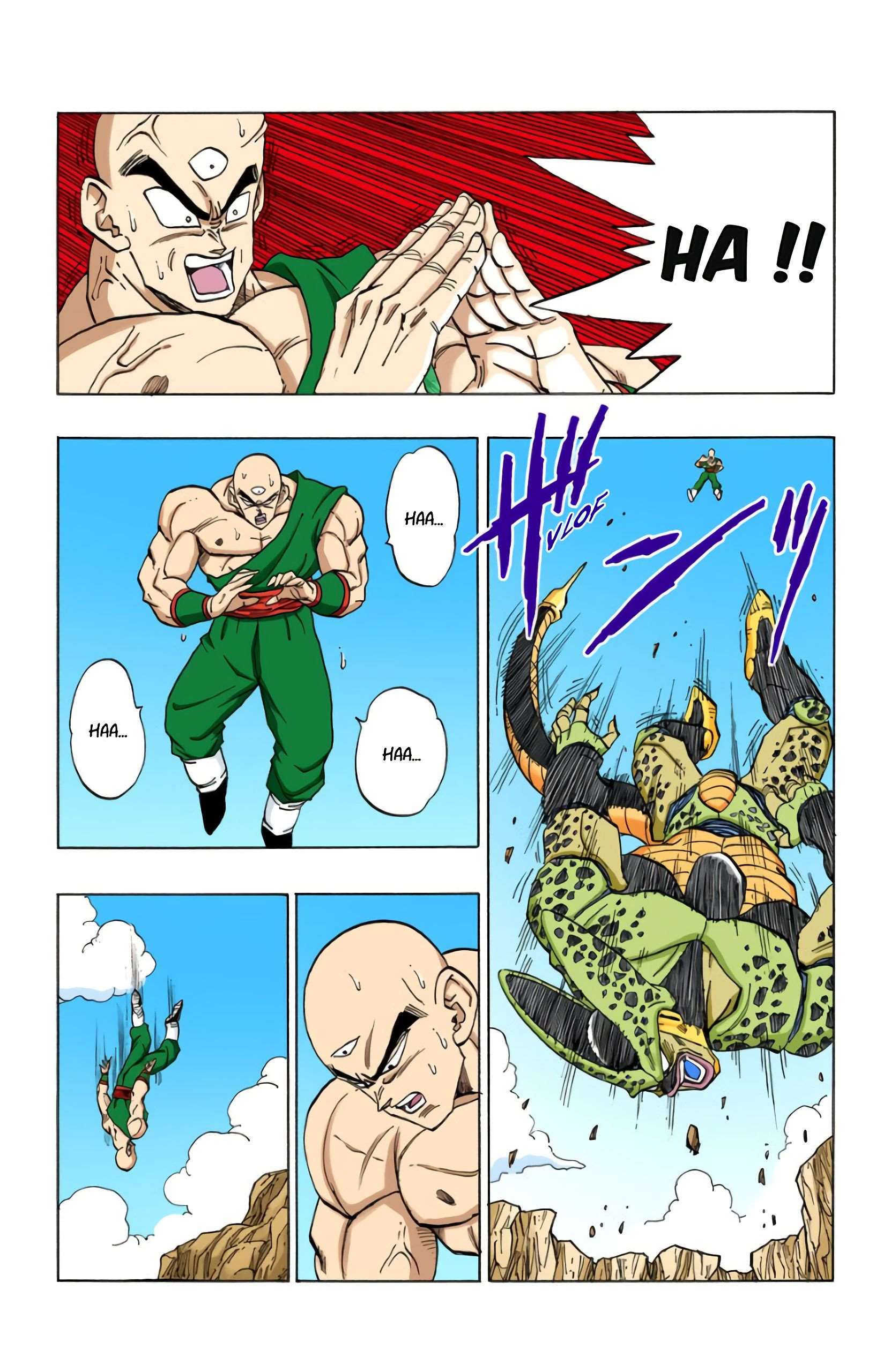 Chapitre 374 — Première confrontation entre Gokû et Cell — page 4
