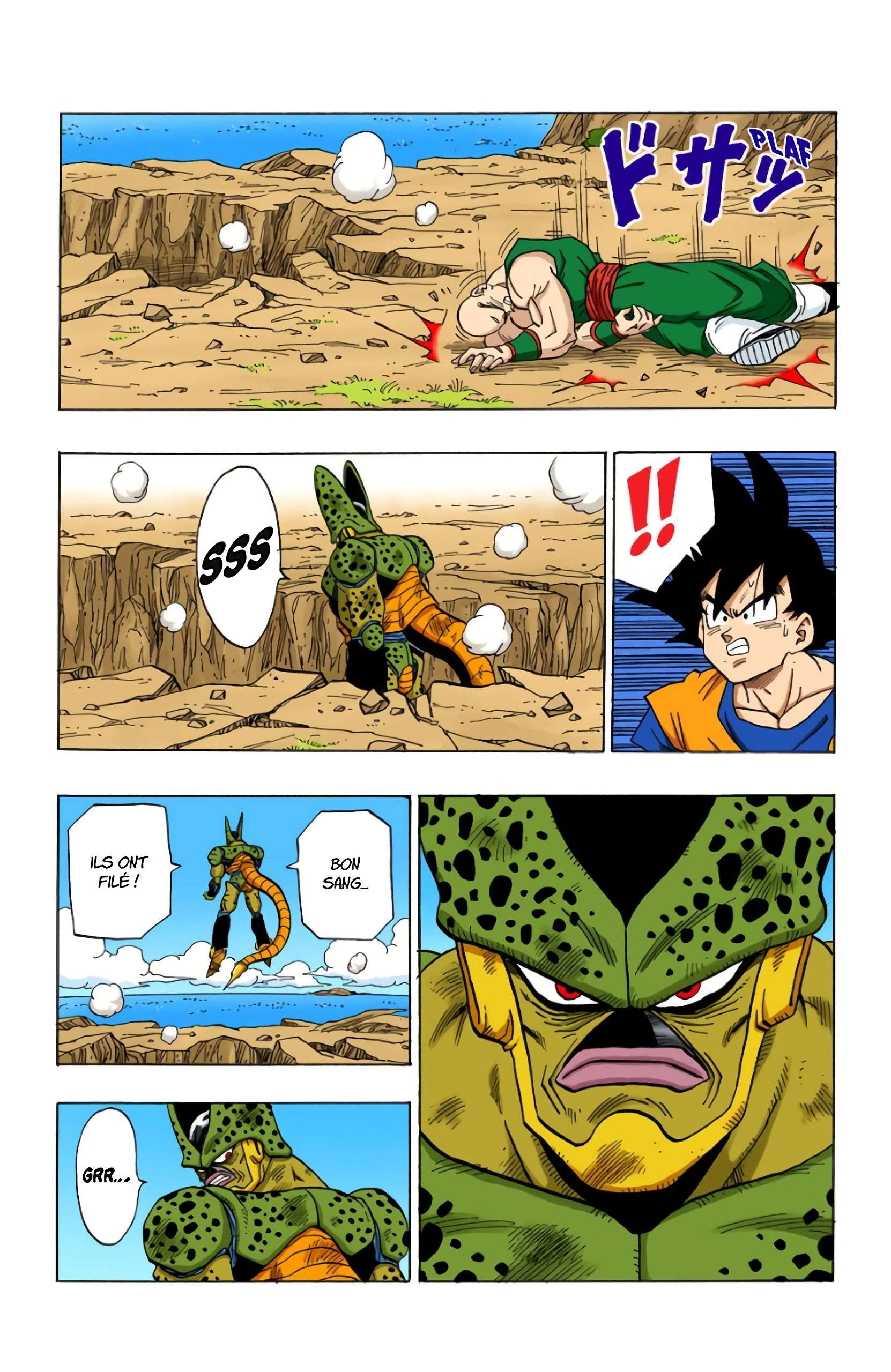 Chapitre 374 — Première confrontation entre Gokû et Cell — page 5