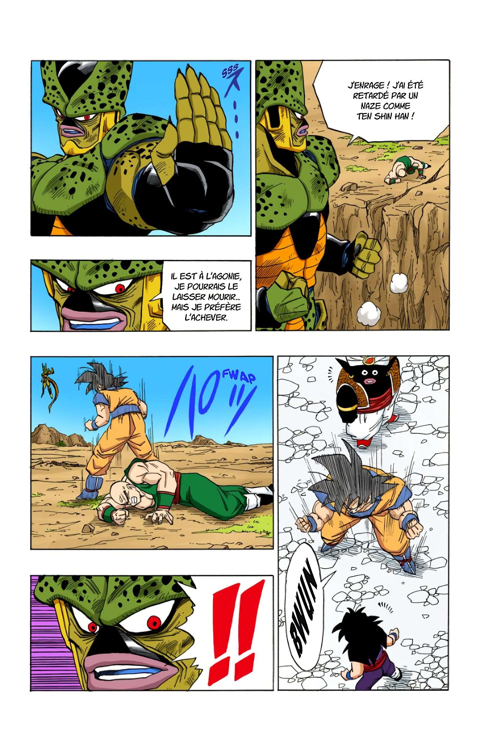 Chapitre 374 — Première confrontation entre Gokû et Cell — page 6