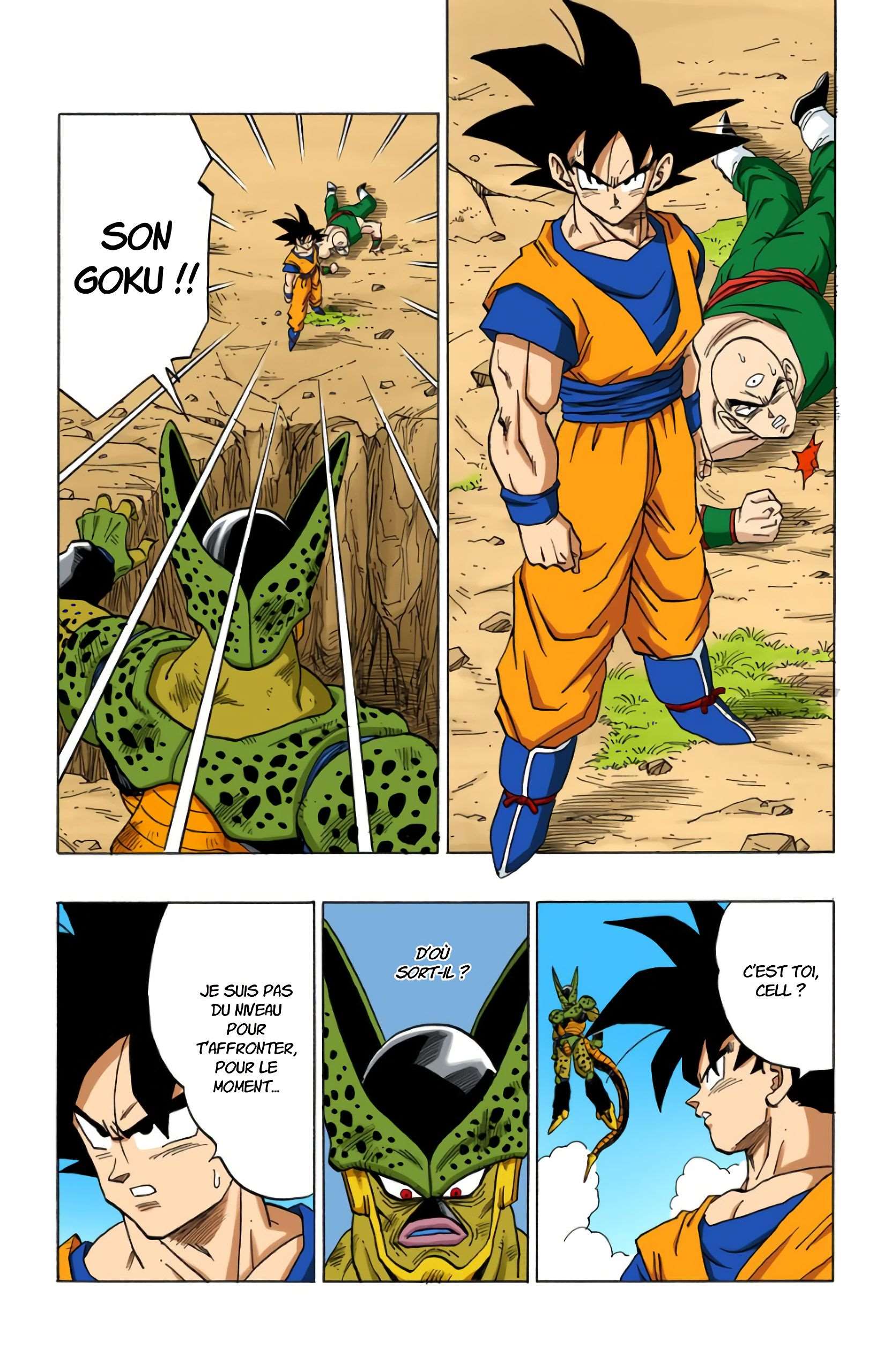 Chapitre 374 — Première confrontation entre Gokû et Cell — page 7