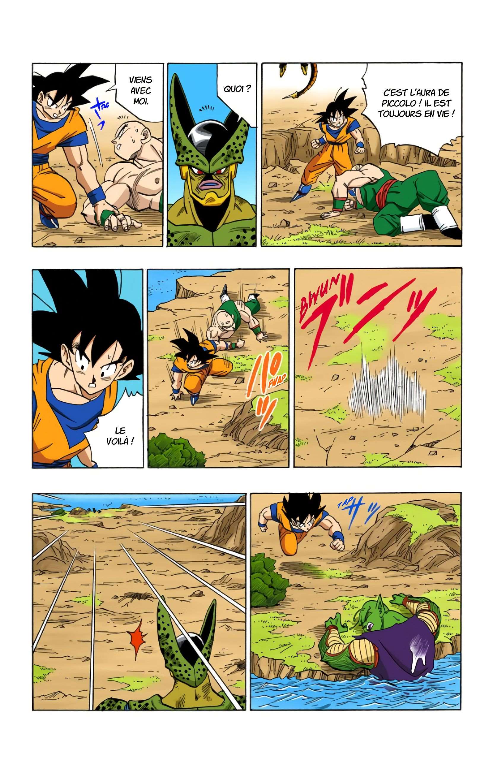Chapitre 374 — Première confrontation entre Gokû et Cell — page 9