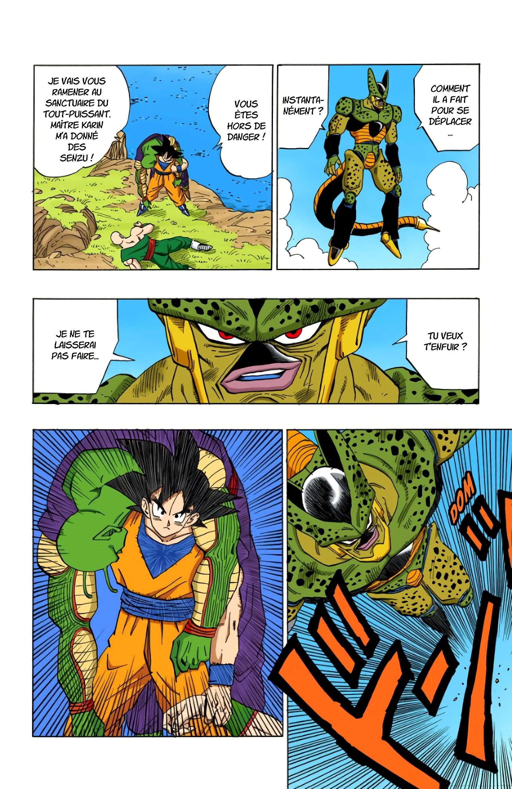 Chapitre 374 — Première confrontation entre Gokû et Cell — page 10