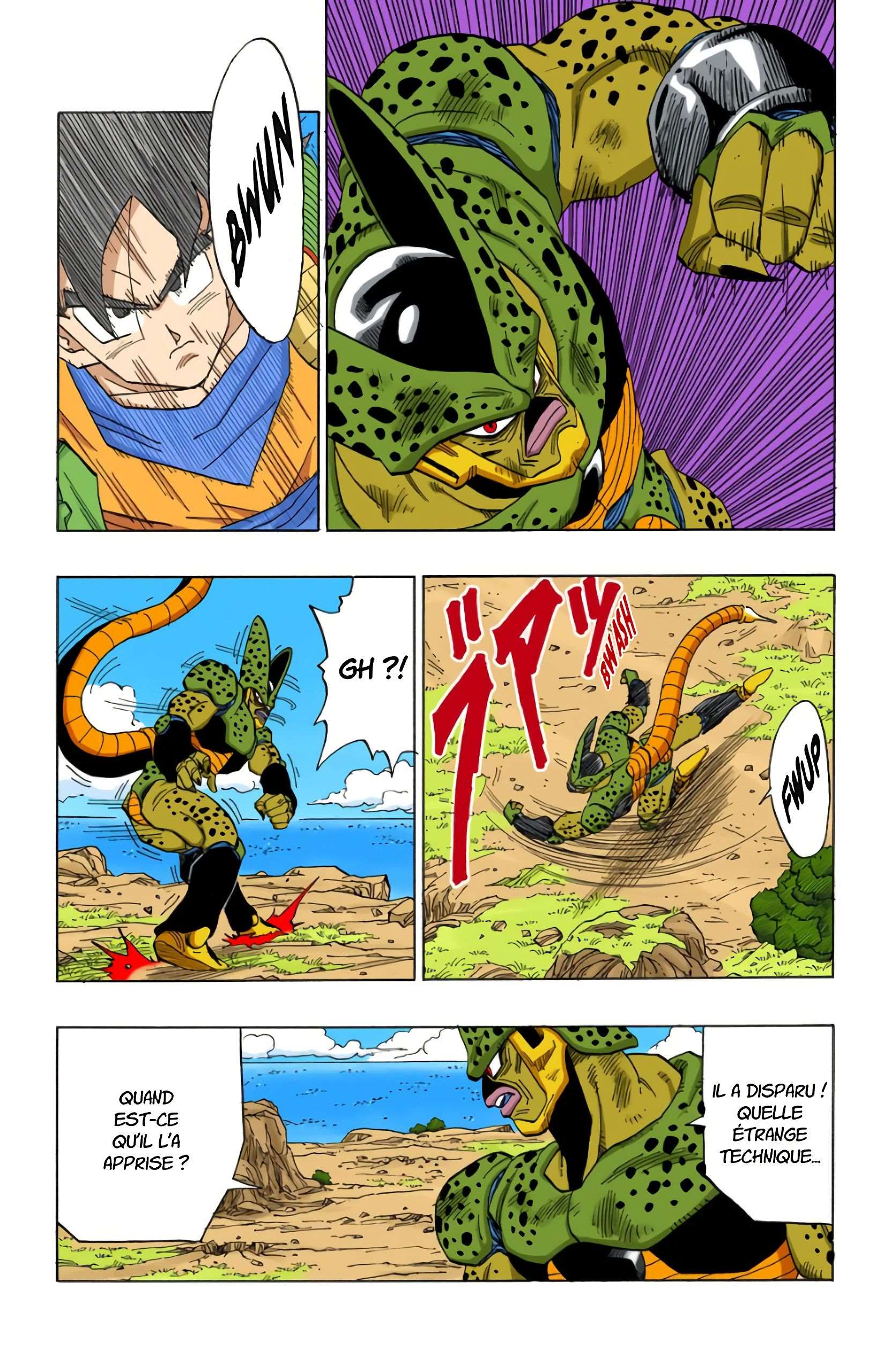Chapitre 374 — Première confrontation entre Gokû et Cell — page 11