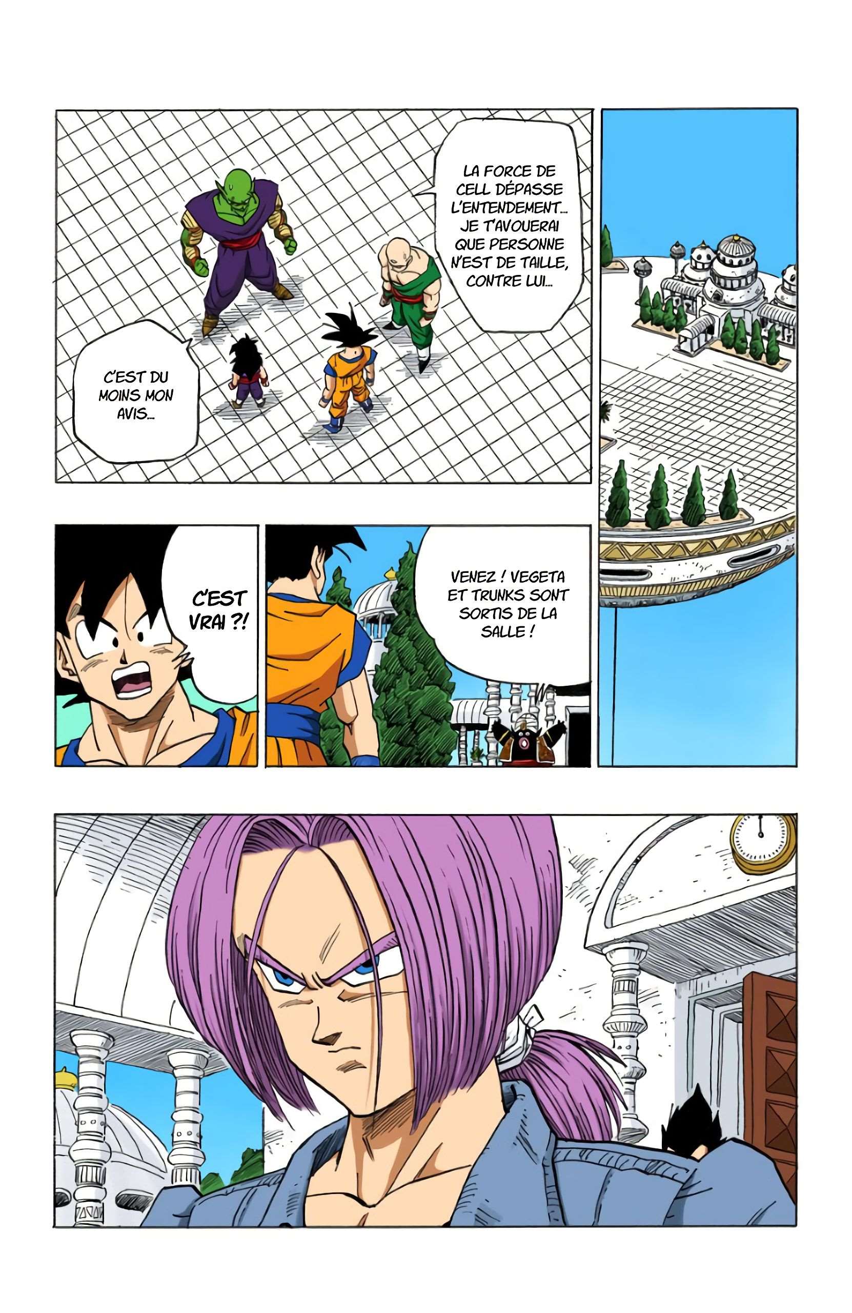 Chapitre 374 — Première confrontation entre Gokû et Cell — page 15