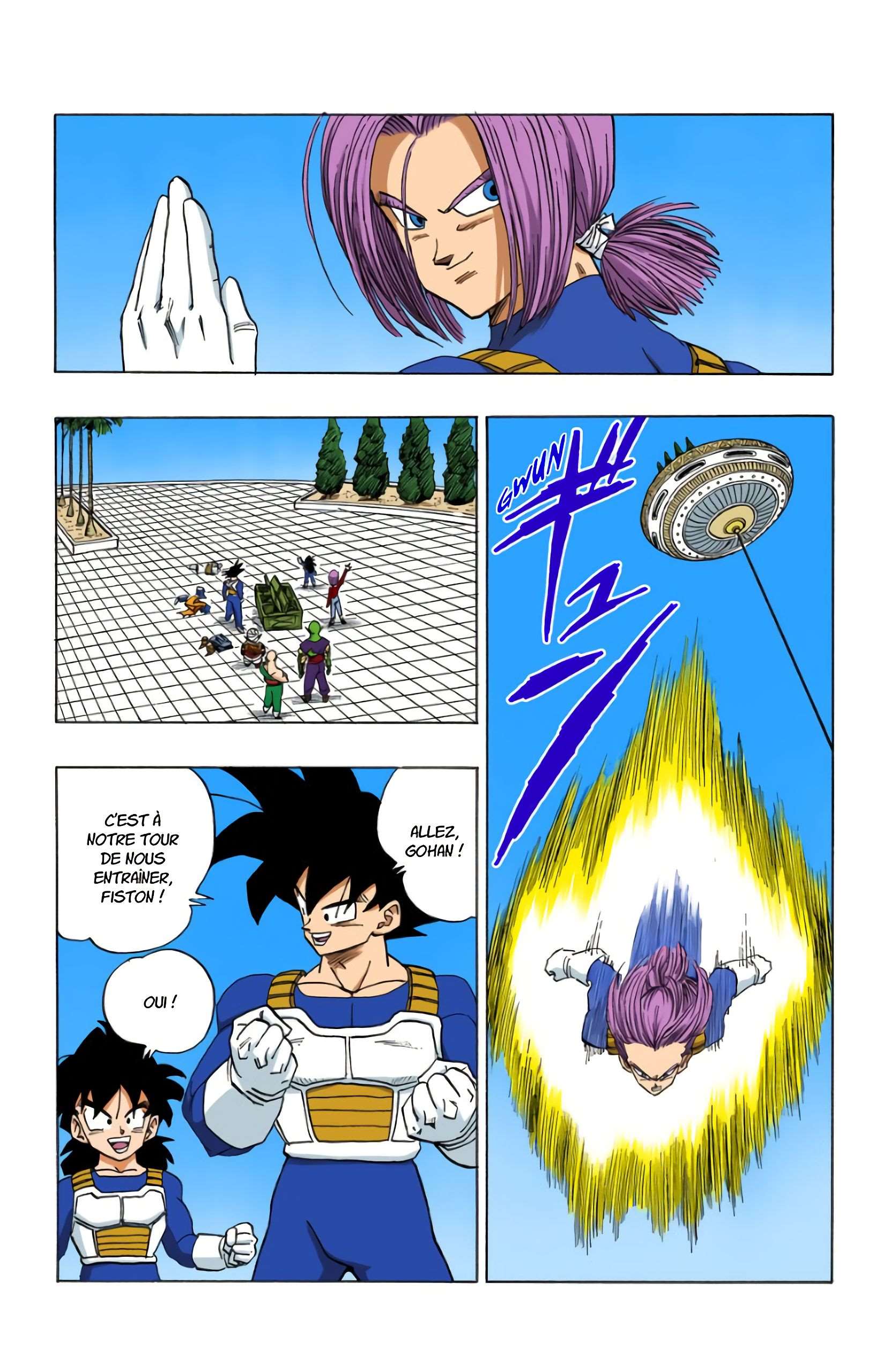 Chapitre 375 — Végéta, Trunks, en avant !! — page 10