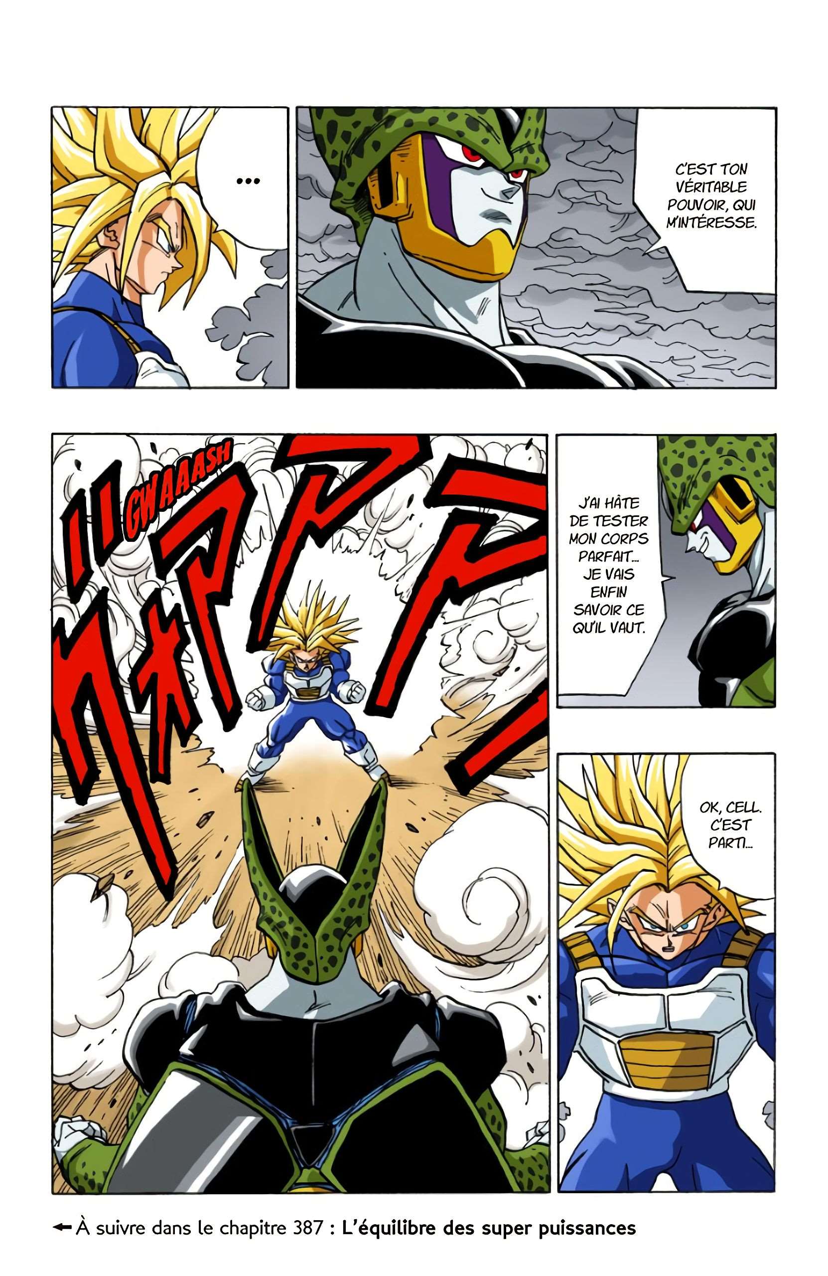 Chapitre 386 — Super Trunks dépasse son père ! — page 15